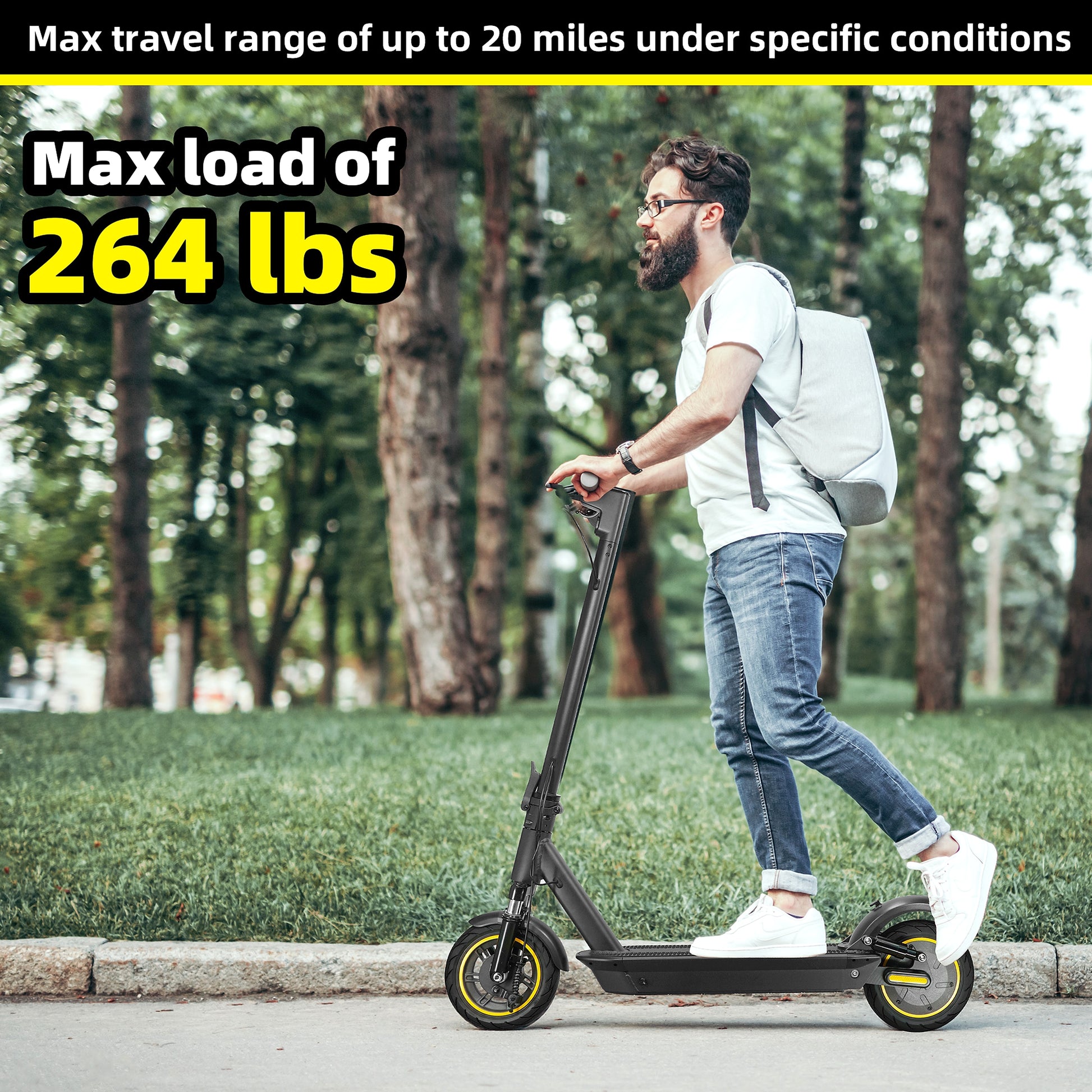 VoltStrider™ DMAXX – 10" App-Connected Electric Scooter (350W, Foldable, Anti-Theft) - enhanced image 3