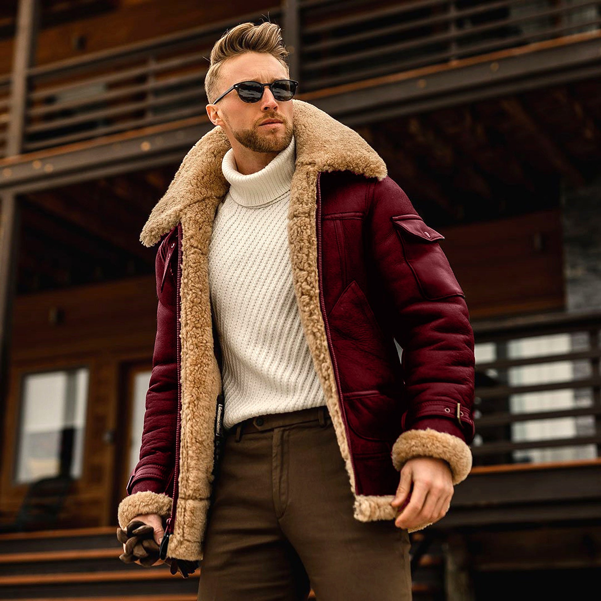 Winter Jacket Mens Military Fleece Warm Jackets Male Fur Collar Coats Army Tactical Jacket - enhanced image 3