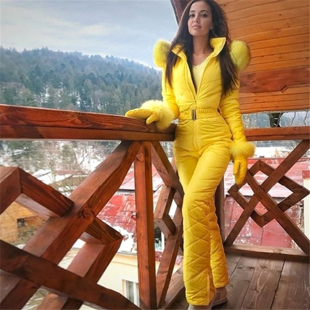 Winter Outdoor Fashion Ski Suit for Women – Warmth & Freedom on the Slopes - enhanced image 3