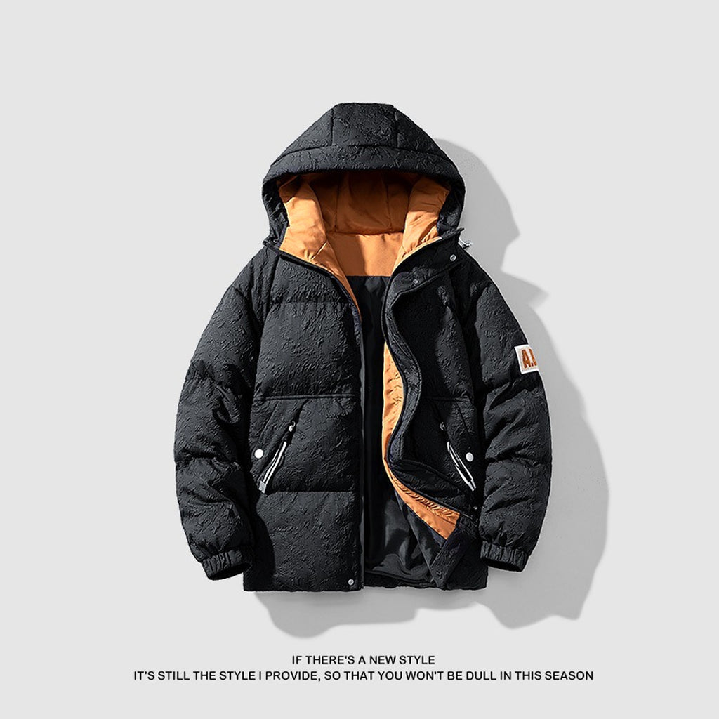 Winter Thermal Cotton-Padded Jacket for Men – Heavyweight Warmth, Urban Style - enhanced image 3