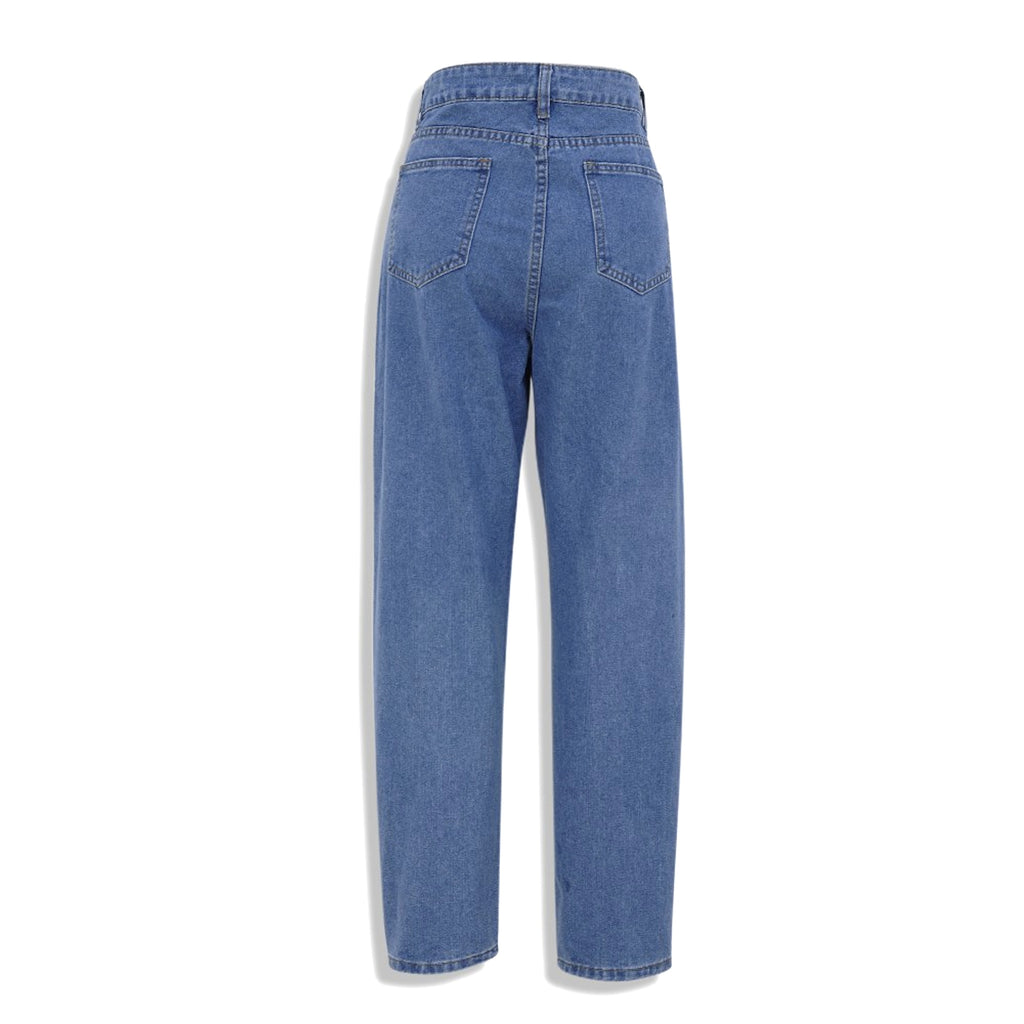 Womens Cartoon Printed Jeans Harem Pants Trousers For Women - enhanced image 3
