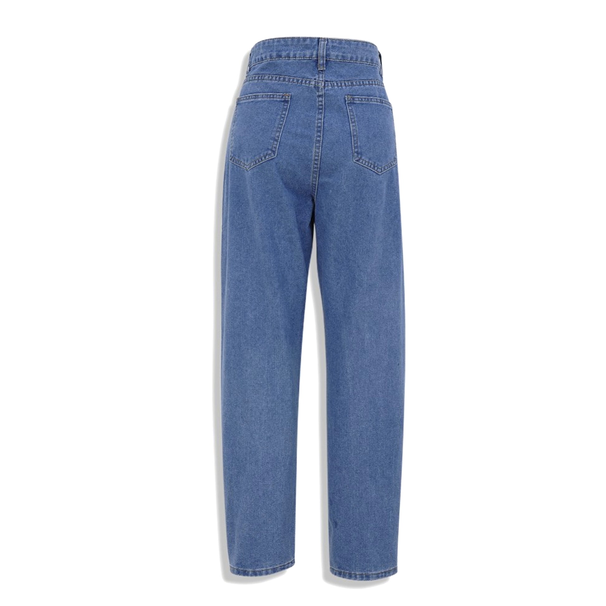 Womens Cartoon Printed Jeans Harem Pants Trousers For Women - enhanced image 3