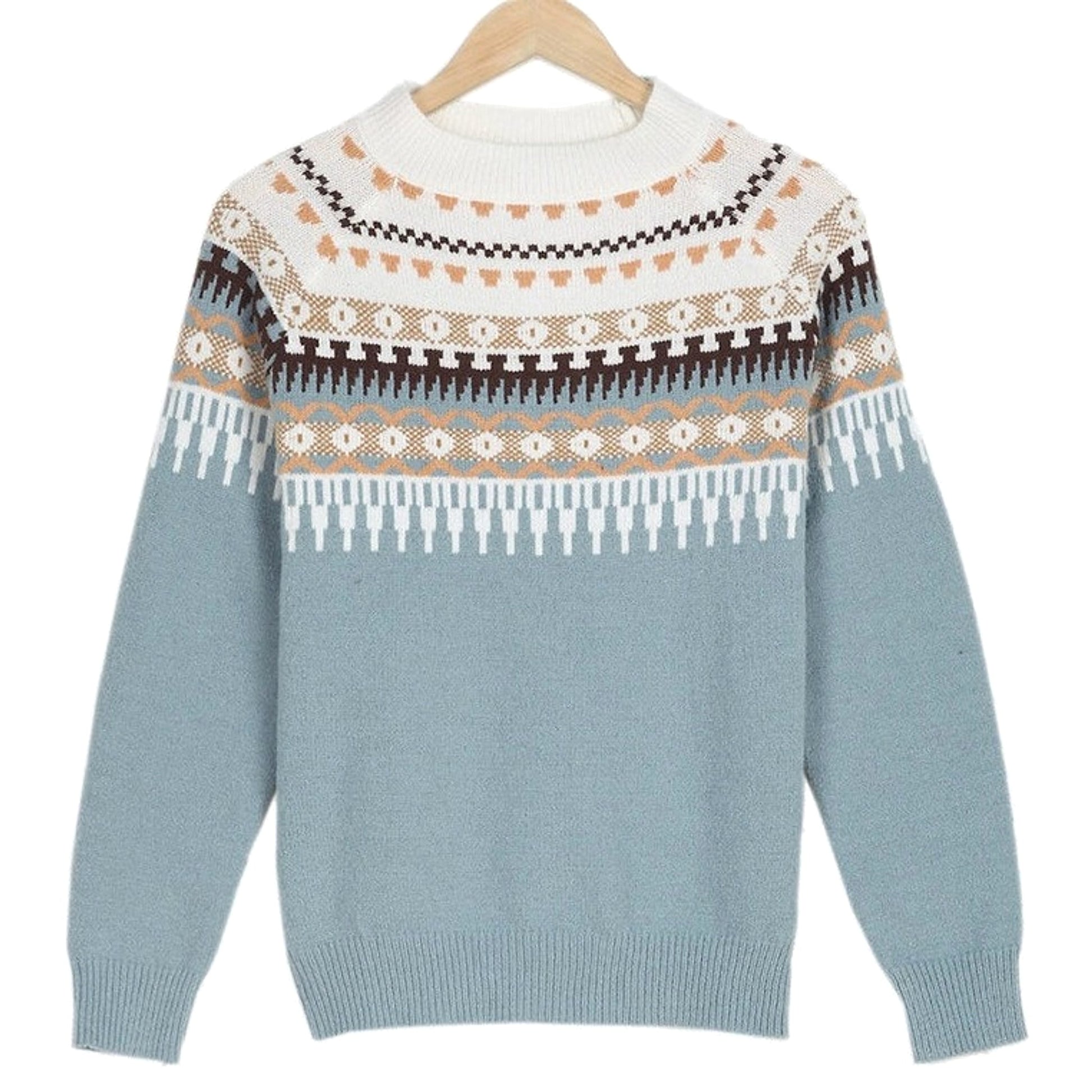 Women's Casual Laid-back Style Sweater - enhanced image 3