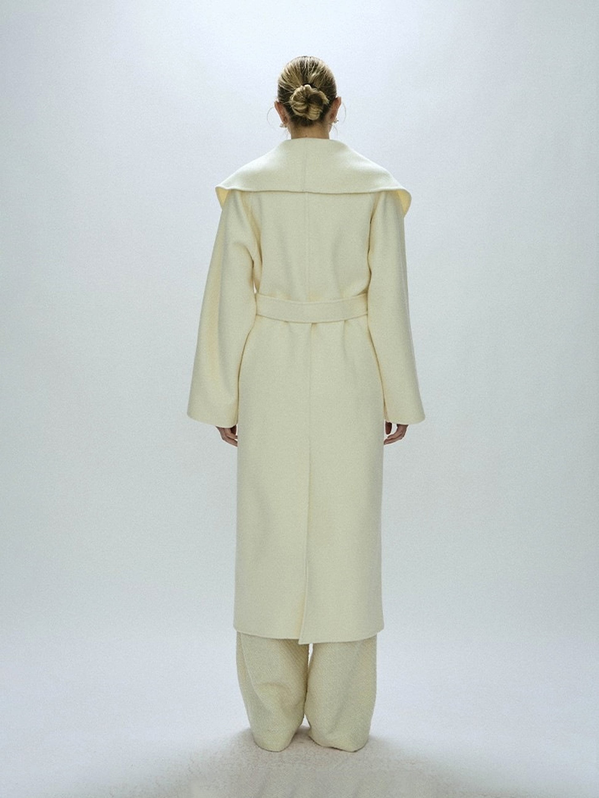 Women's Fashion Double-sided Wool Overcoat Coat - enhanced image 3