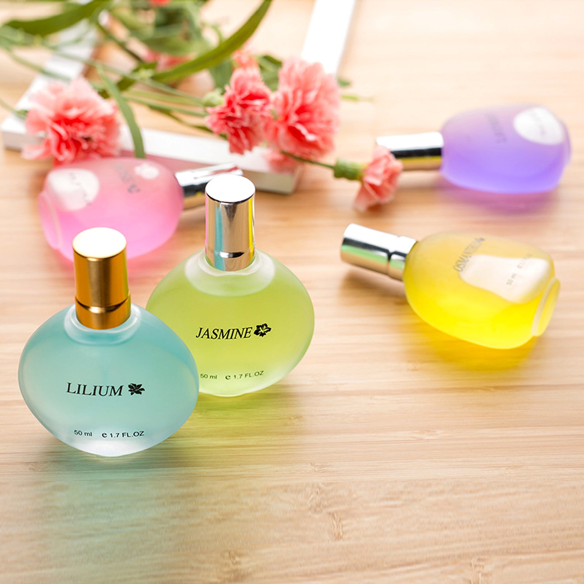 Women's Perfume Floral Light Fragrance Fragrance Student Jasmine Rose Osmanthus Perfum - enhanced image 3