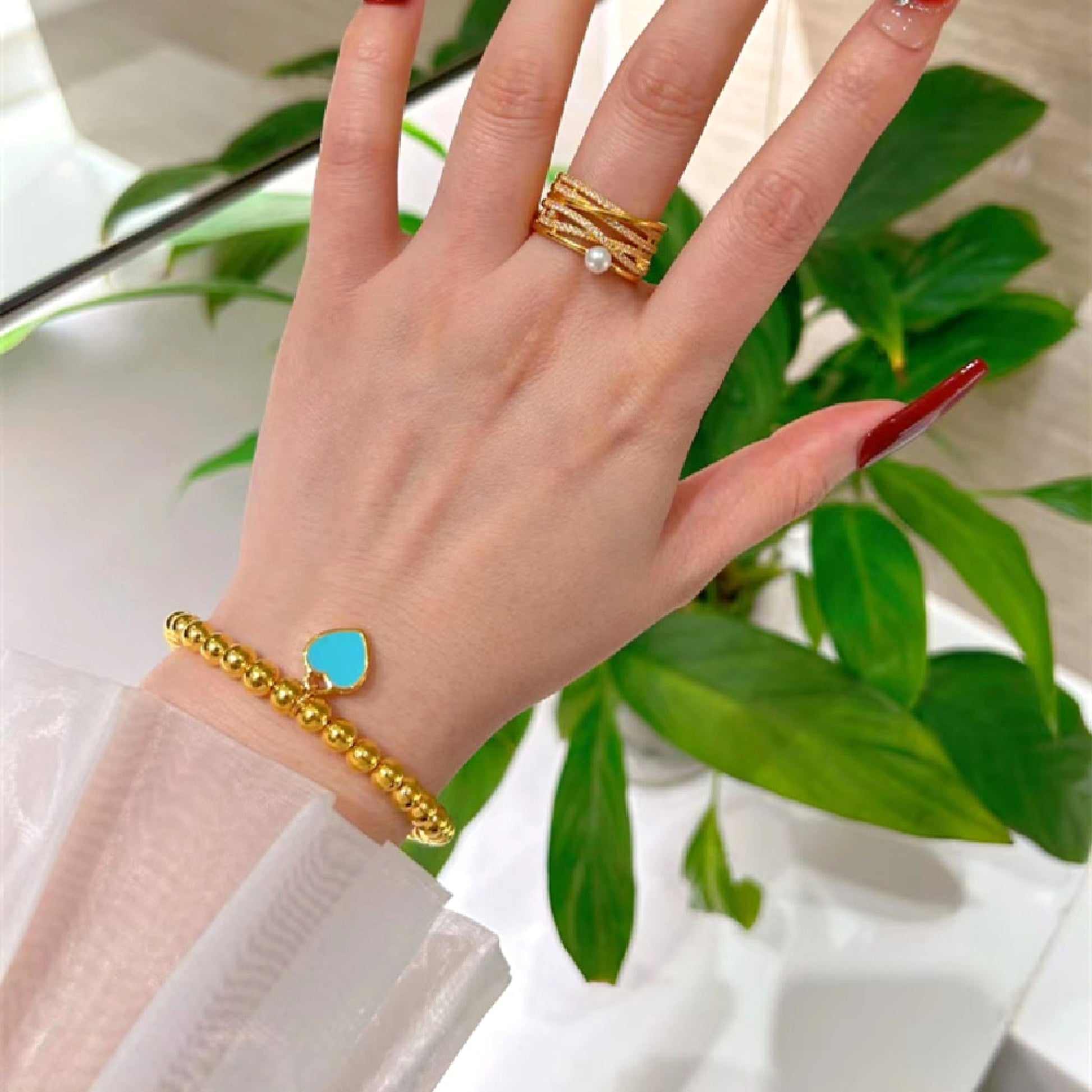 Women's Pure Gold Fashion Bracelet - enhanced image 3