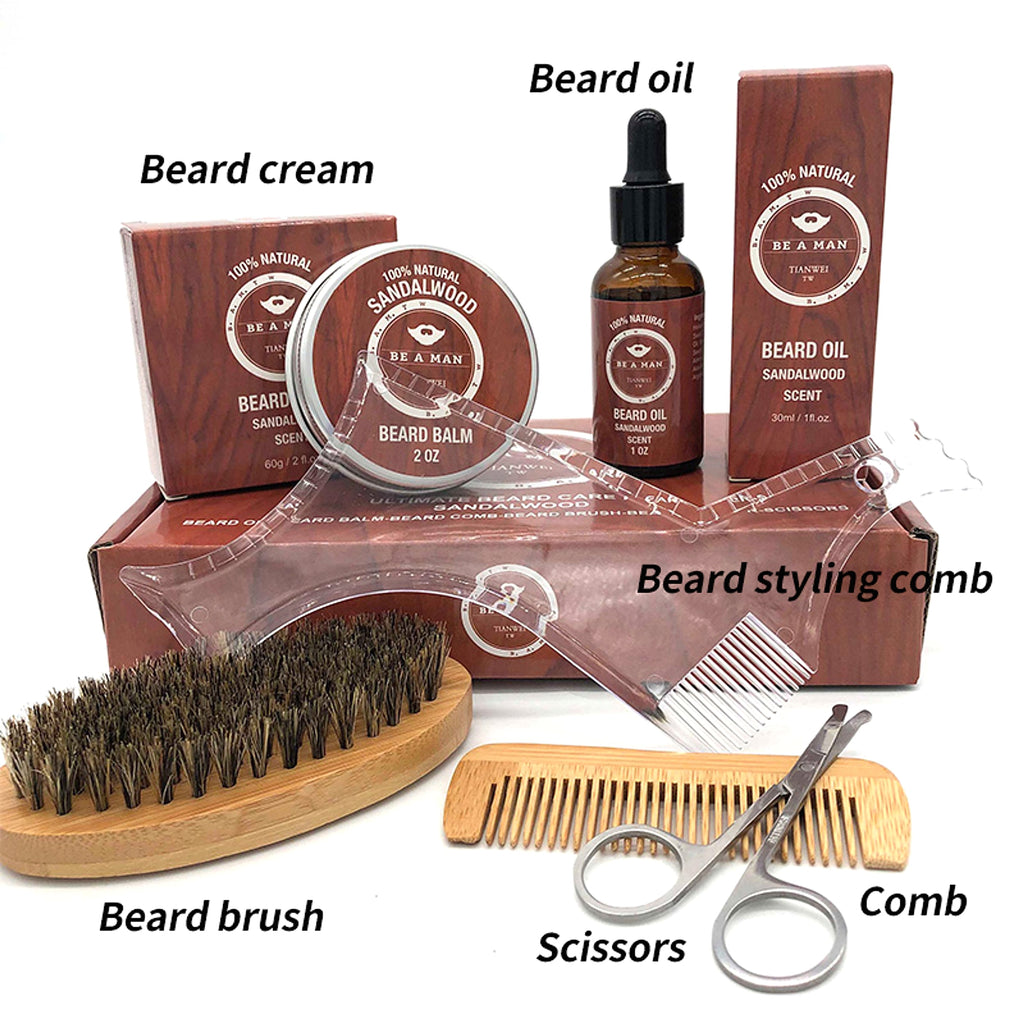 WOODSMAN™ – Premium Beard Grooming Gift Set with Beard Oil & Cream - enhanced image 3