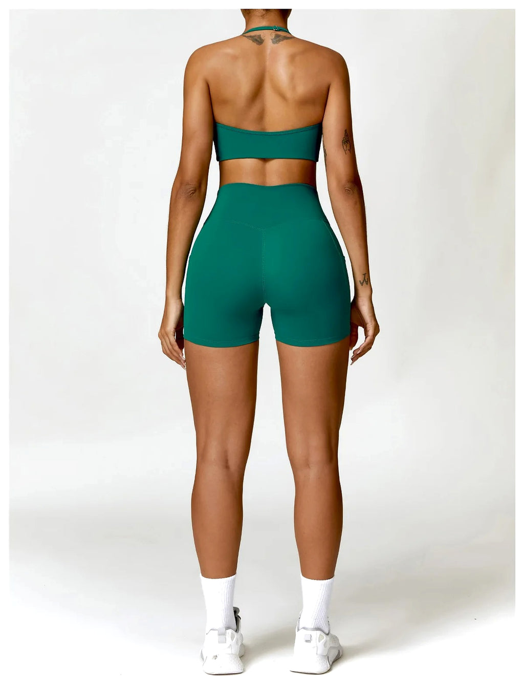 Yoga Suit Women Quick-drying Beauty Back Fitness Sports Clothes (Leggings) - enhanced image 3