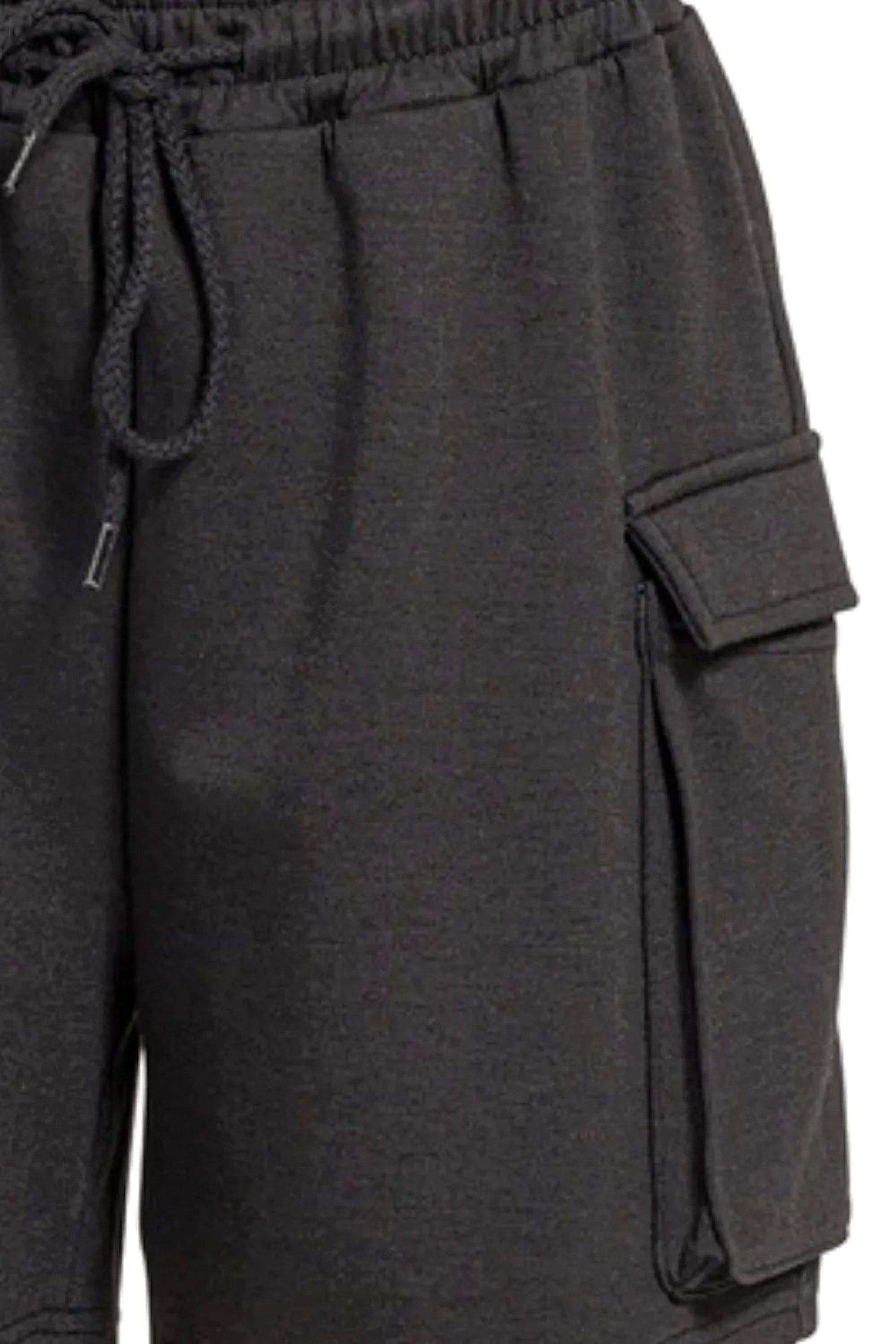 Zenana Scuba Thigh Pocket Shorts - enhanced image 3