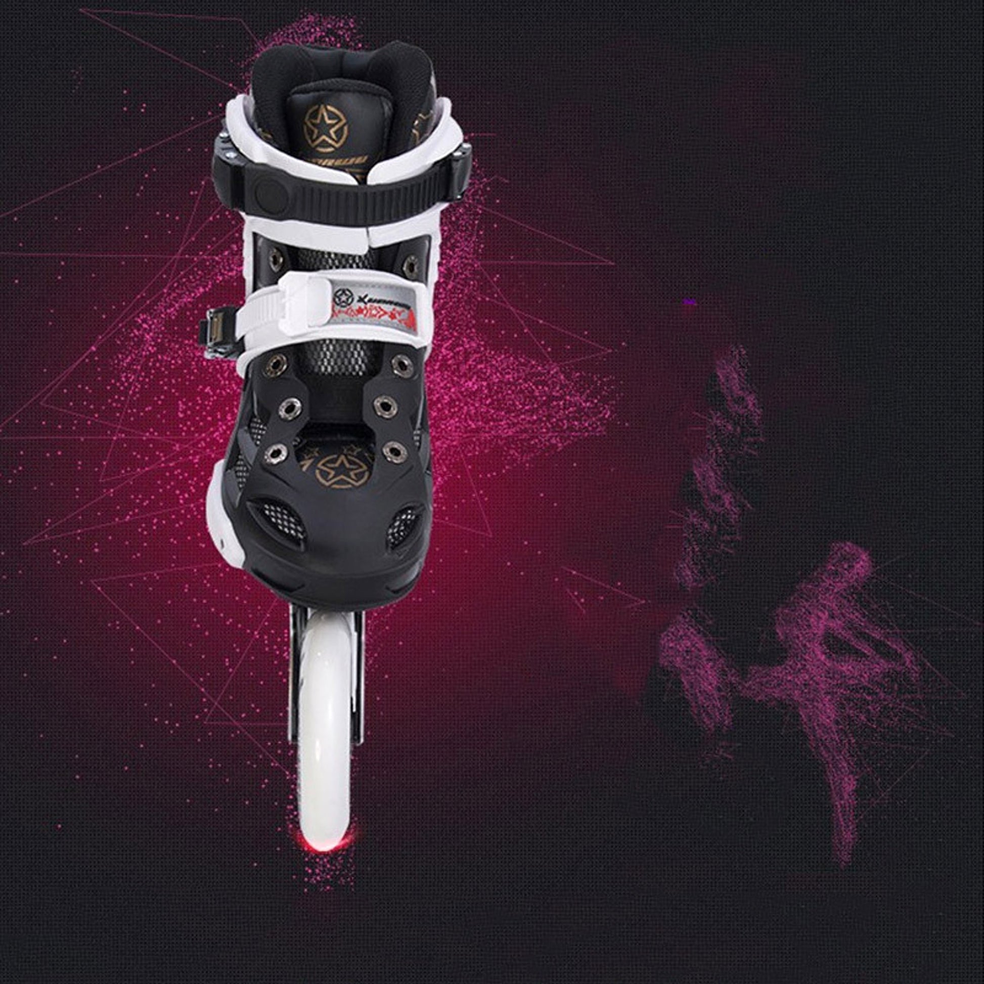 Adult Professional Racing Three Wheel Skates - enhanced image 4