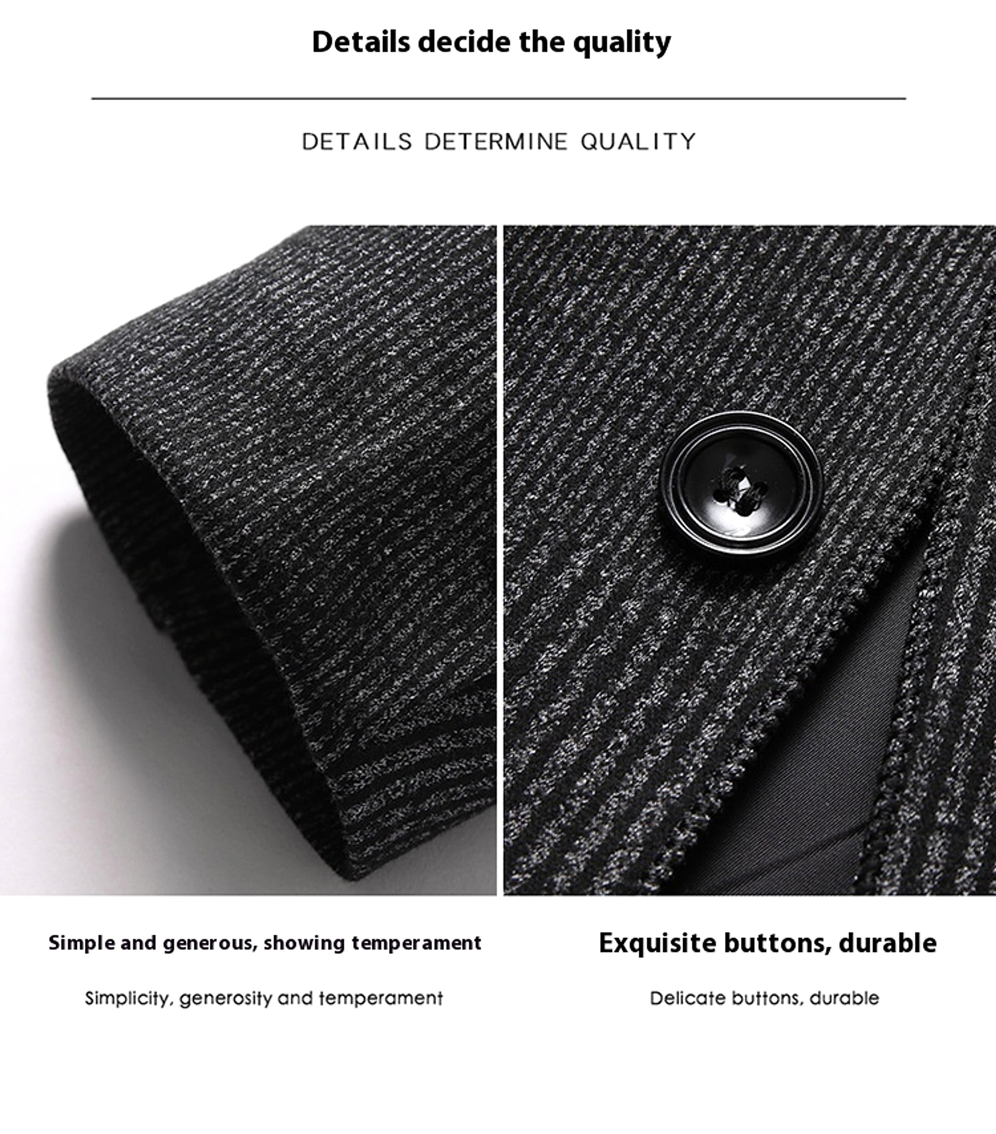 Autumn New Men's Casual Suit Jacket - enhanced image 4