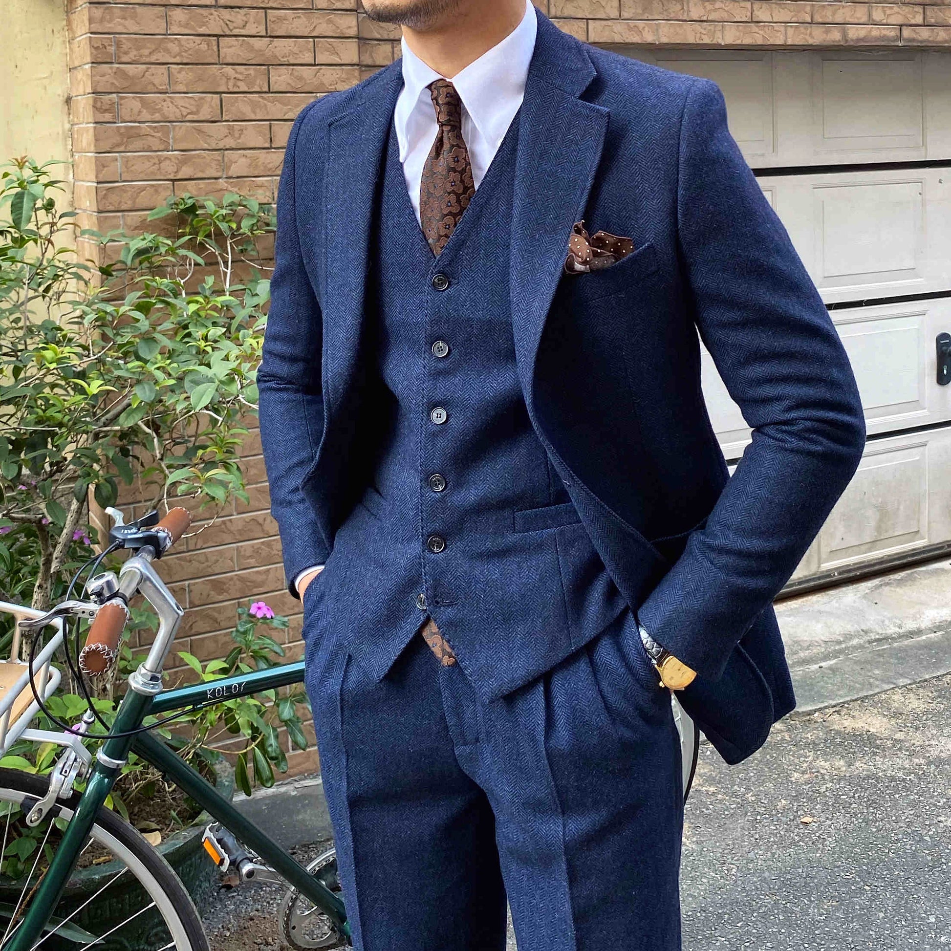 Montedor™ – Retro Wool Slim Suit for Autumn & Winter - enhanced image 4