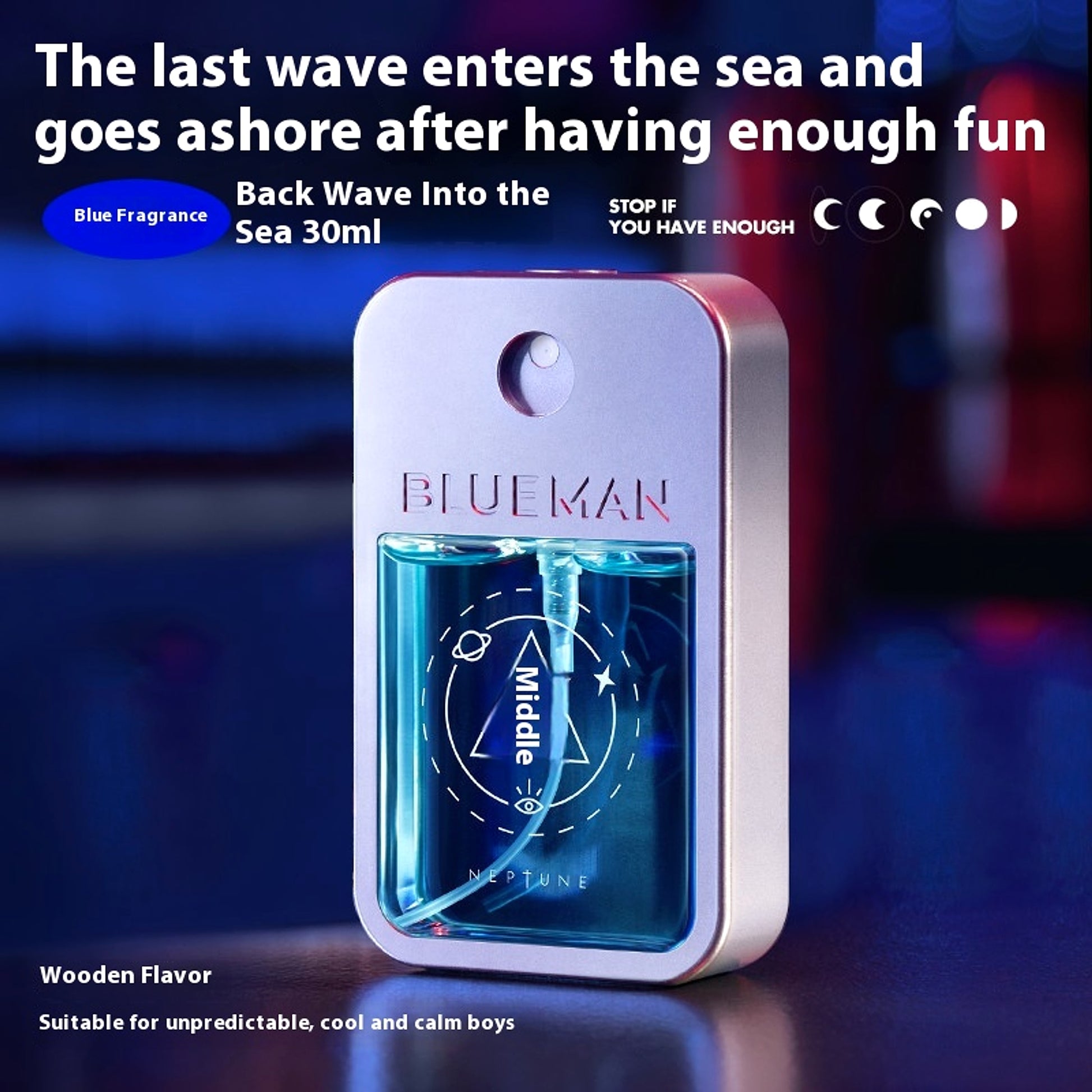 Bluemen Cologne - Men's Perfume Lasting Fragrance - enhanced image 4