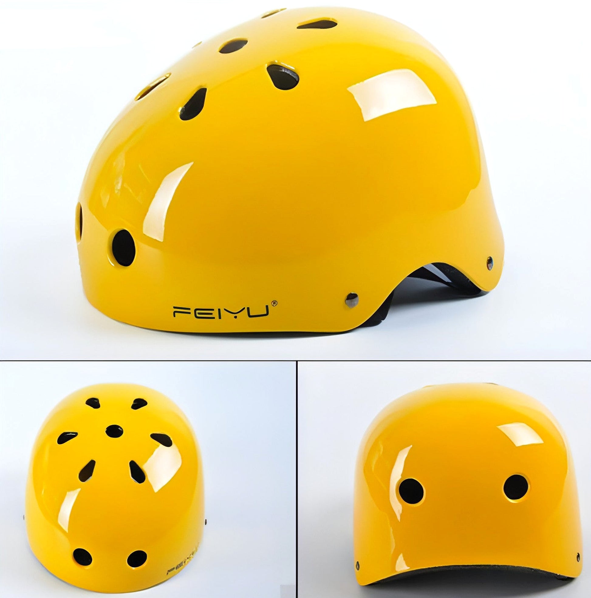Boiling Fish Children's Wheel Skating Helmets  Hip-hop Bicycle Riding Skating For Men And Women's Helmets - enhanced image 4