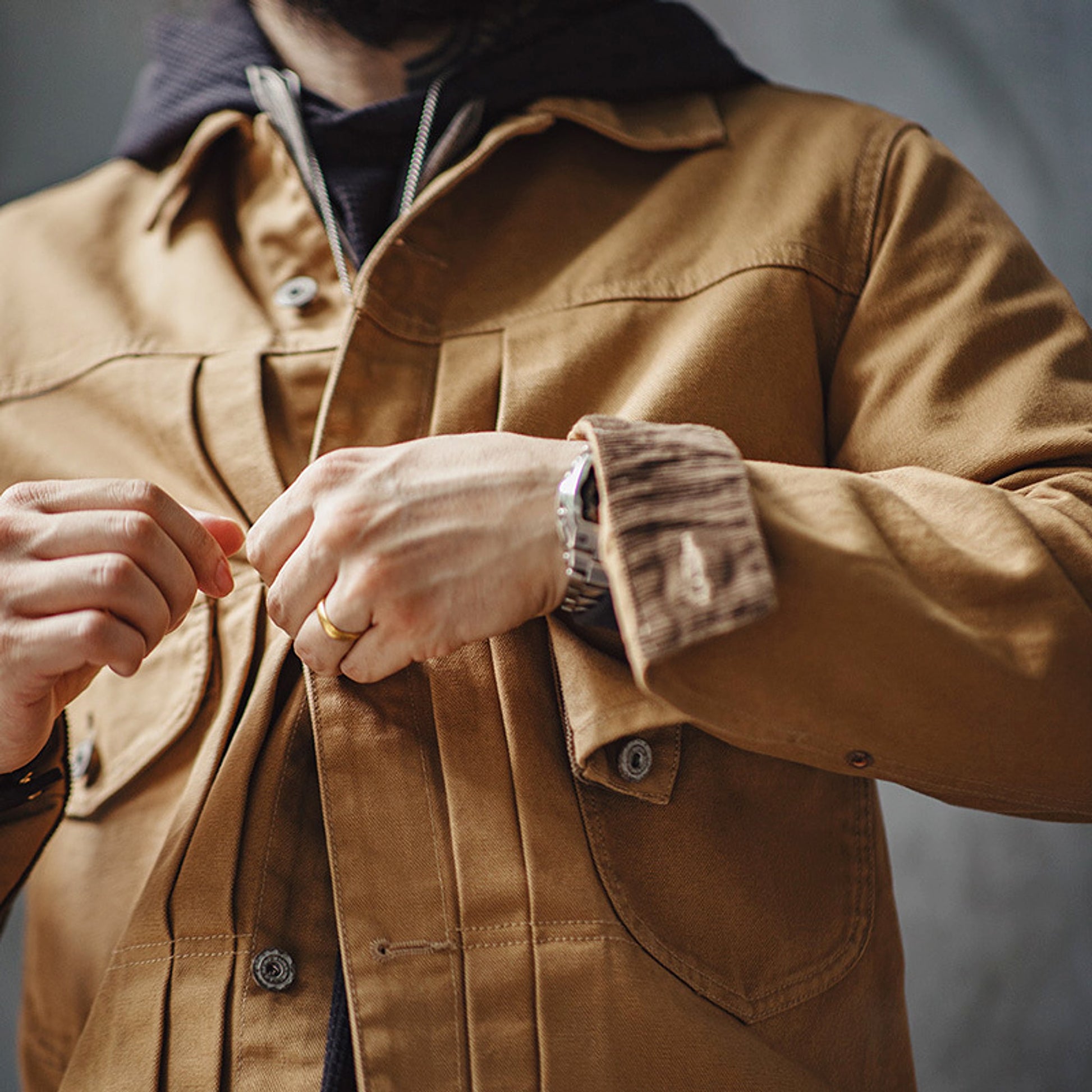 Canvas Jacket Men - enhanced image 4