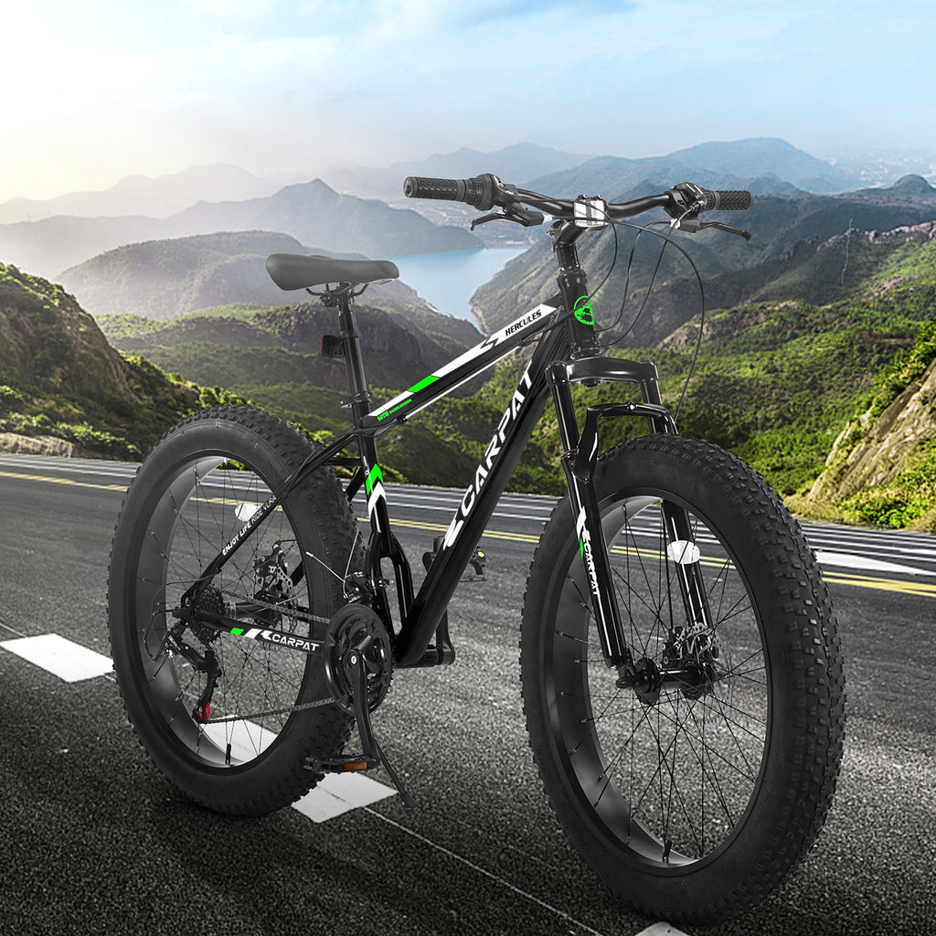 Carpat™Ruffryde – 26" Full Suspension Mountain Bike with Dual Disc Brakes (US Warehouse) - enhanced image 4
