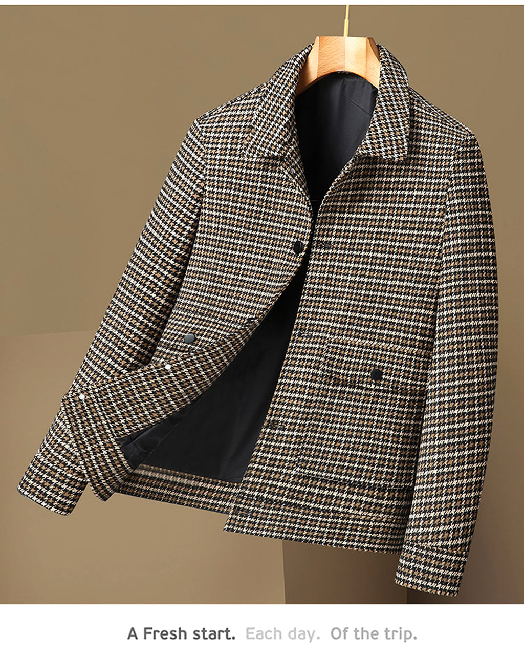 Casual Autumn And Winter Plus-sized Loose Top Jacket - enhanced image 4