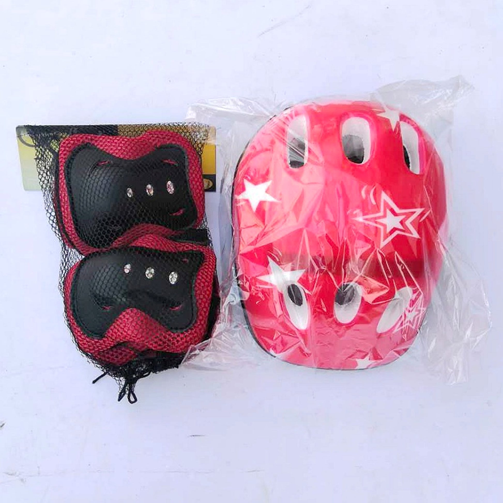 Children's Roller Skating Protective Gear, Children's Thickening Helmet Seven-piece Suit - enhanced image 4