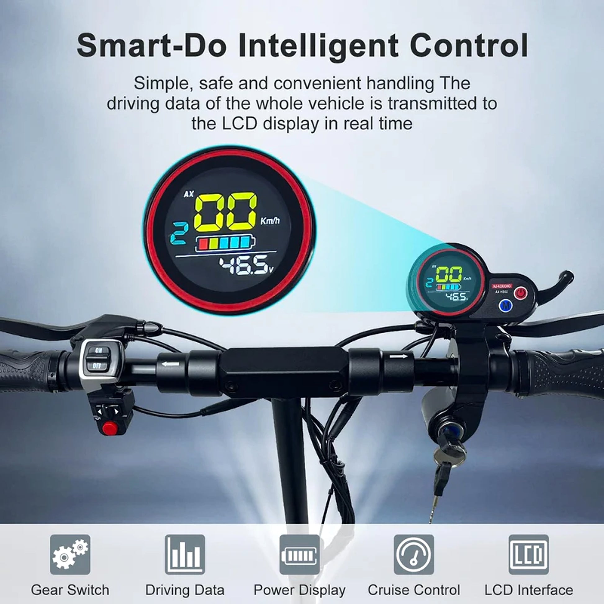 ⚡ UrbanMax™ Electric Scooter – Up to 55KM Range - enhanced image 4
