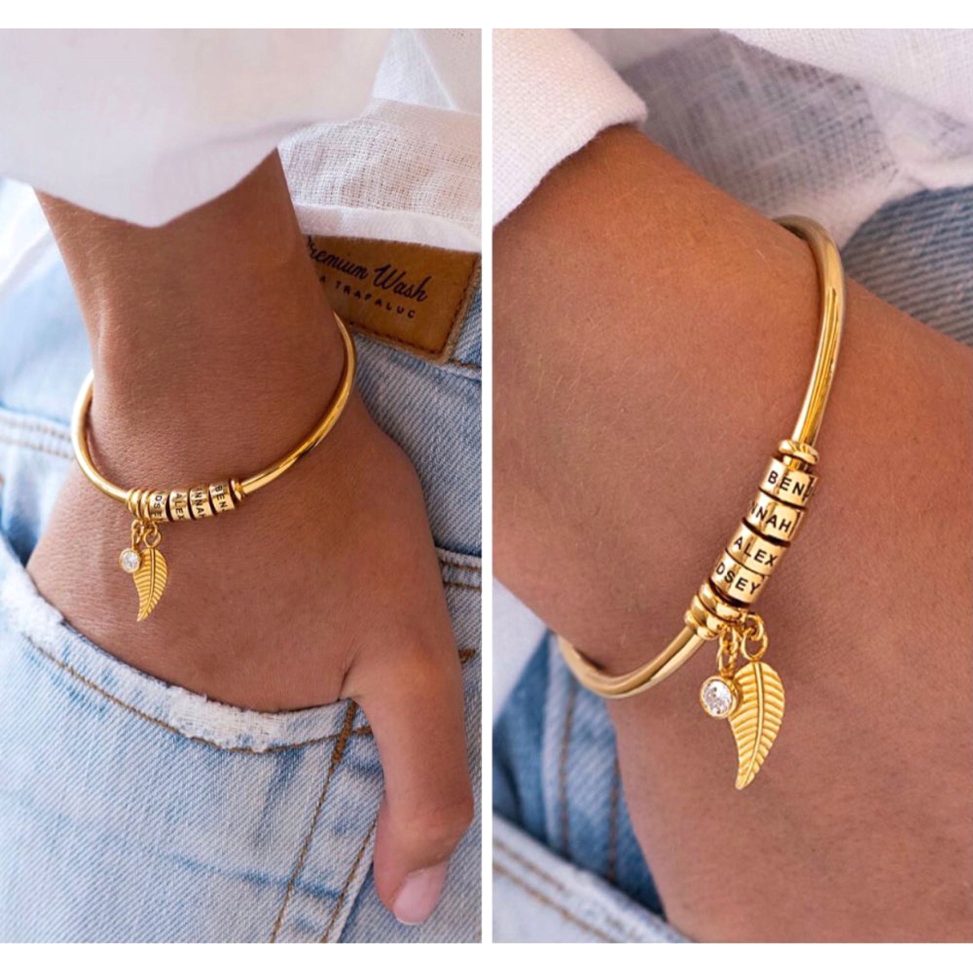 LuxeJewels™ – Birthstone Initial Bracelet - enhanced image 4