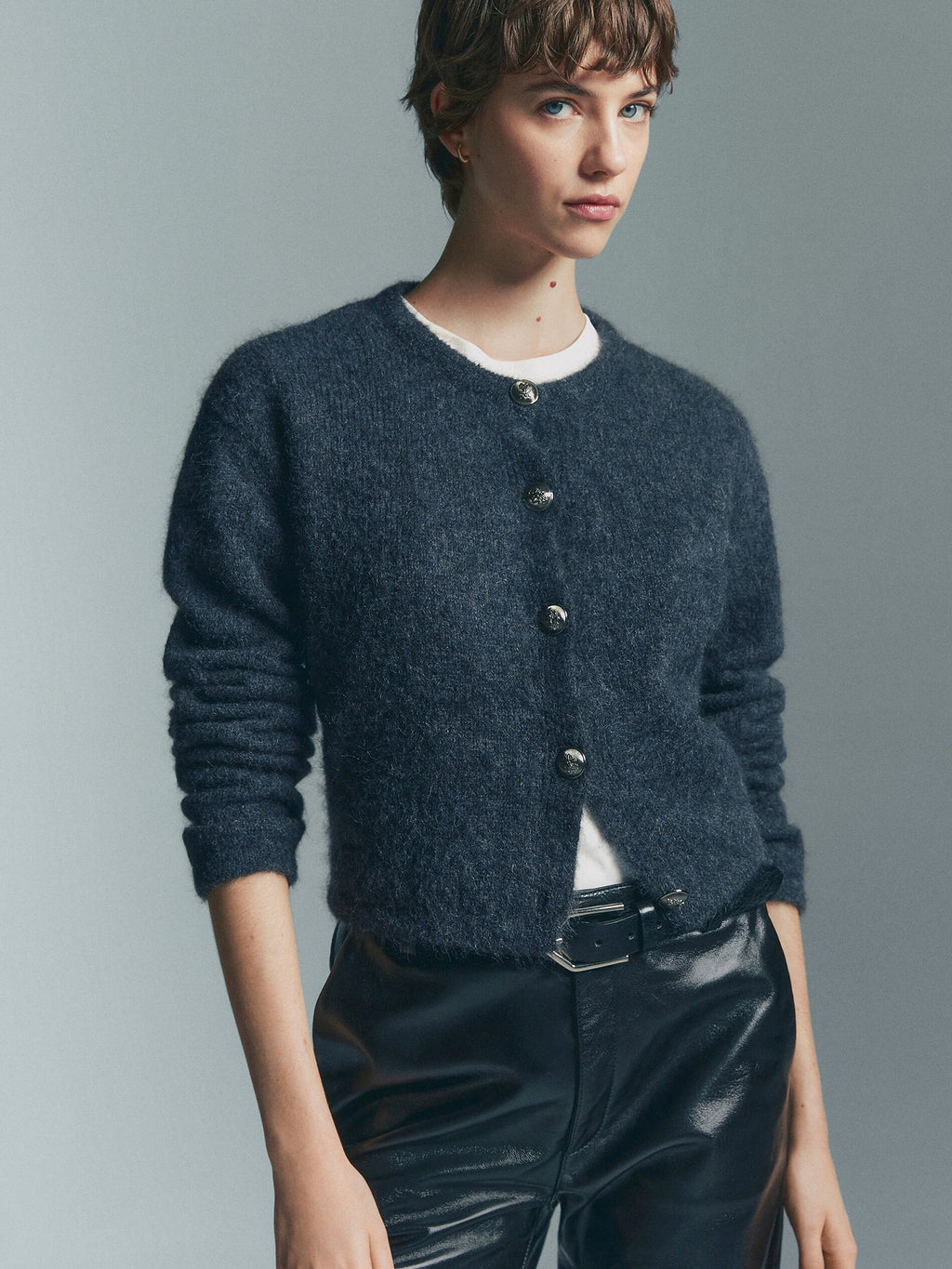 Early Spring New Products Women's All-matching Graceful Soft Texture Knitted Sweater Cardigan - enhanced image 4