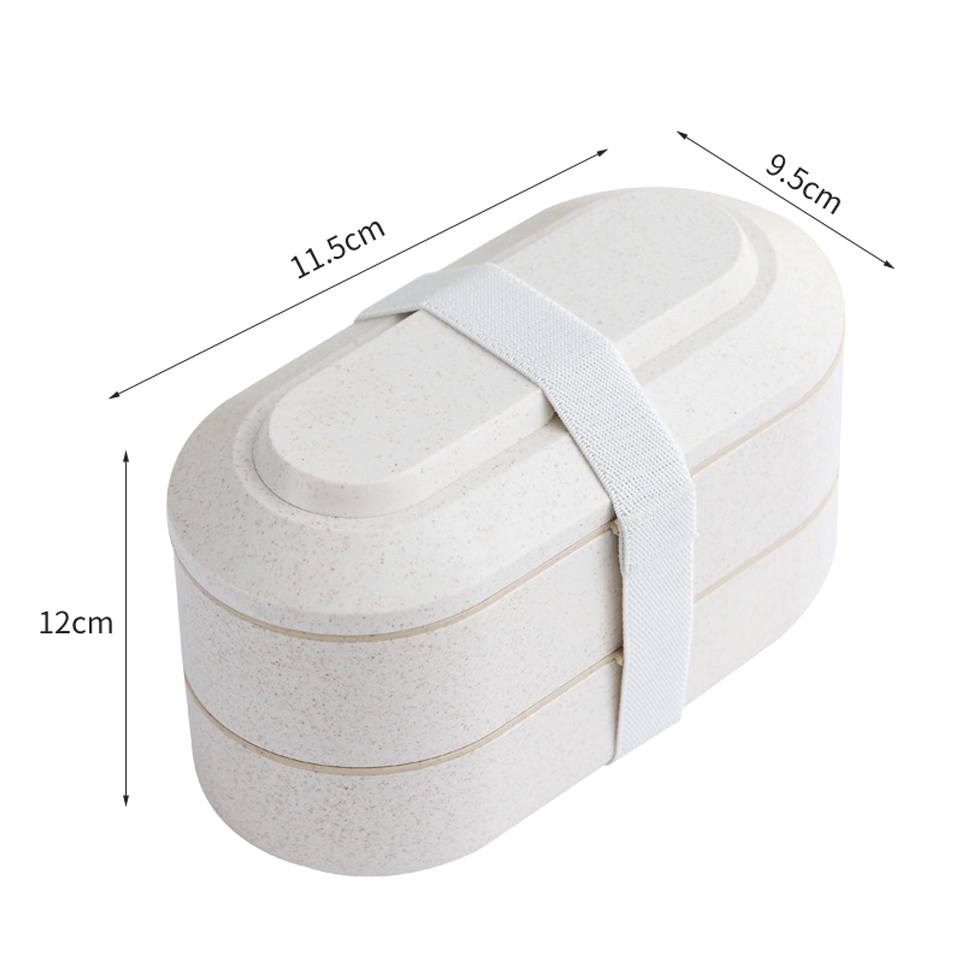 EcoBento™ – Japanese Wheat Straw Bento Box | Microwave Safe & Minimal Design - enhanced image 4