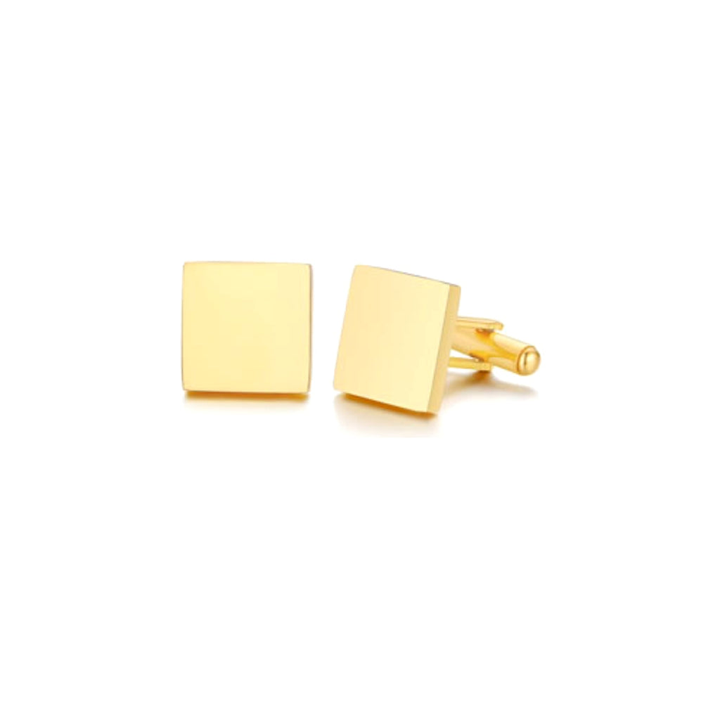 Minimalist Stainless Steel Cufflinks – Classic & Elegant - enhanced image 4