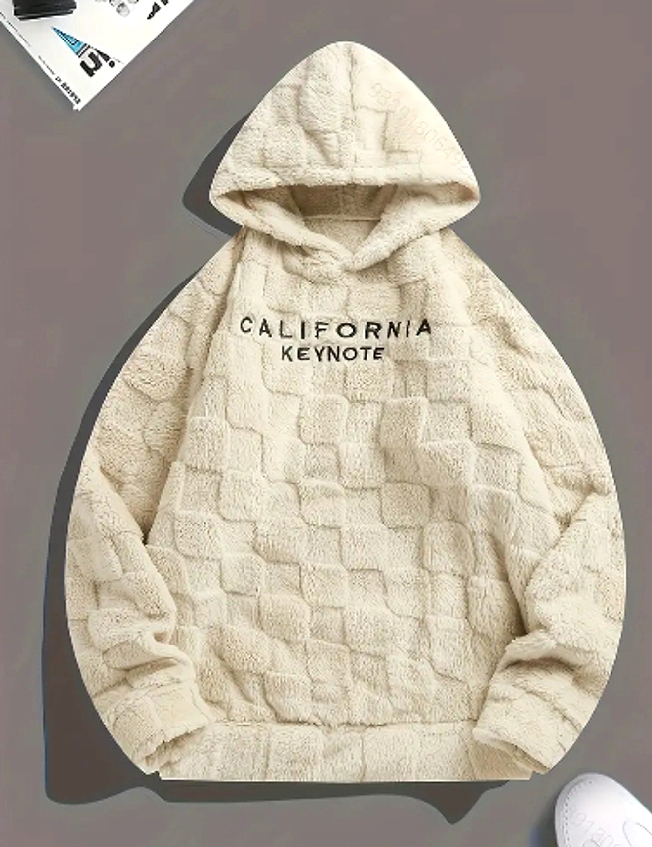 European Style Oversized Hooded Loose Hoodie Sweater - enhanced image 4
