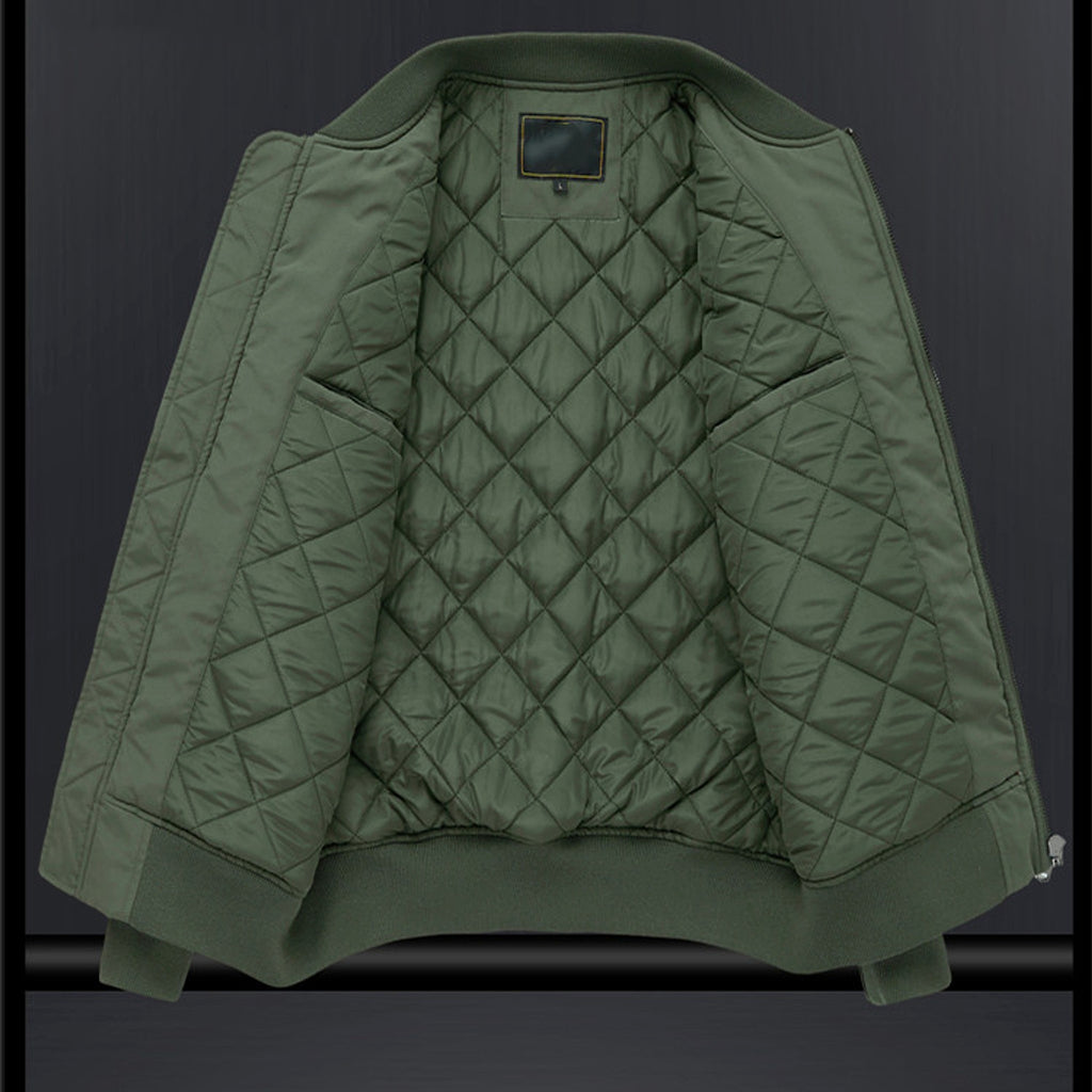 Fashion Casual Brushed Jacket Men - enhanced image 4