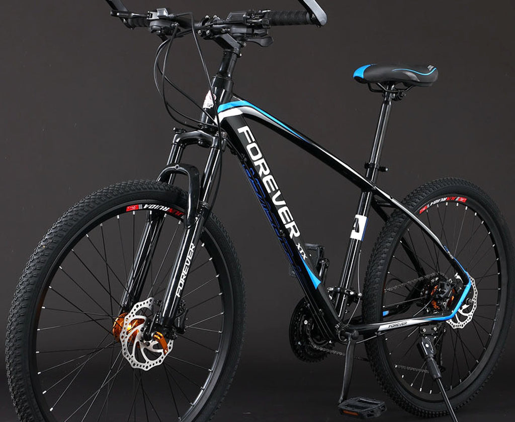Forever™ AllTrack Pro – 26"–27.5" Aluminum MTB (Oil-Pressure Disc, Double Shock, 24–36 Speed) - enhanced image 4