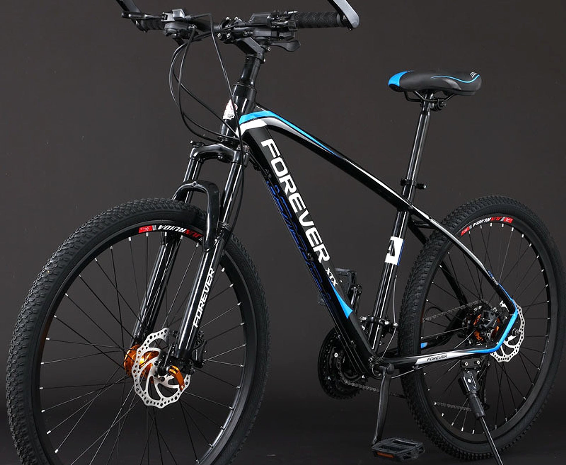 Forever™ AllTrack Pro – 26"–27.5" Aluminum MTB (Oil-Pressure Disc, Double Shock, 24–36 Speed) - enhanced image 4