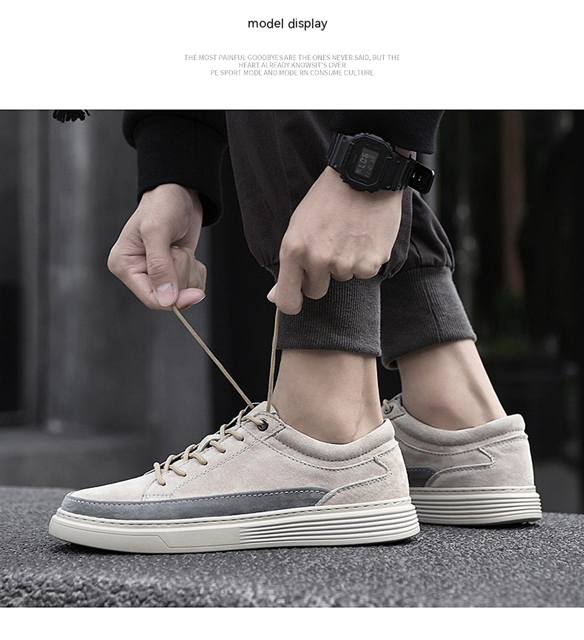 Four Seasons All-match Soft Bottom Casual Sports Skate Shoes Men - enhanced image 4