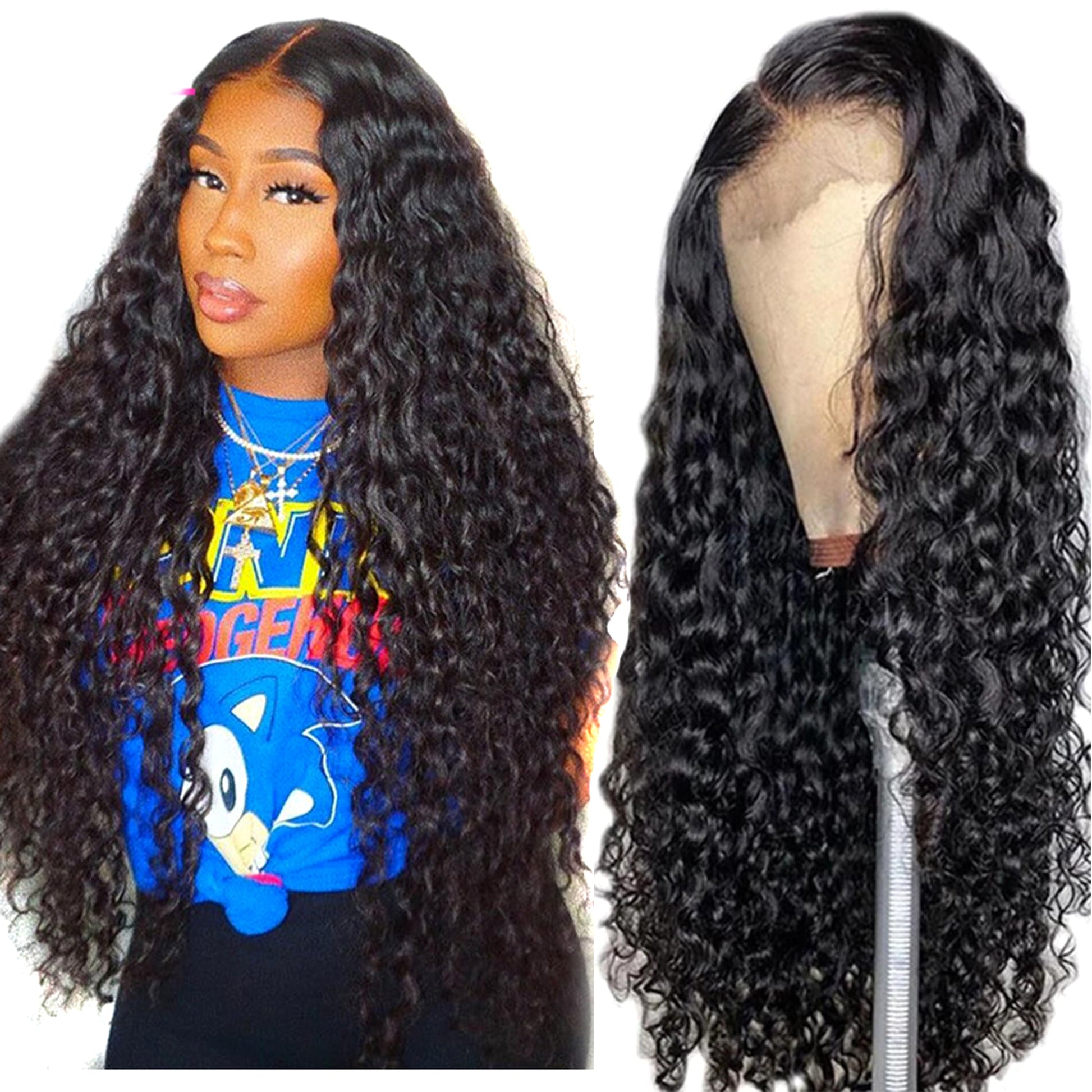 LuxeWave - Half Lace Real Hair - enhanced image 4