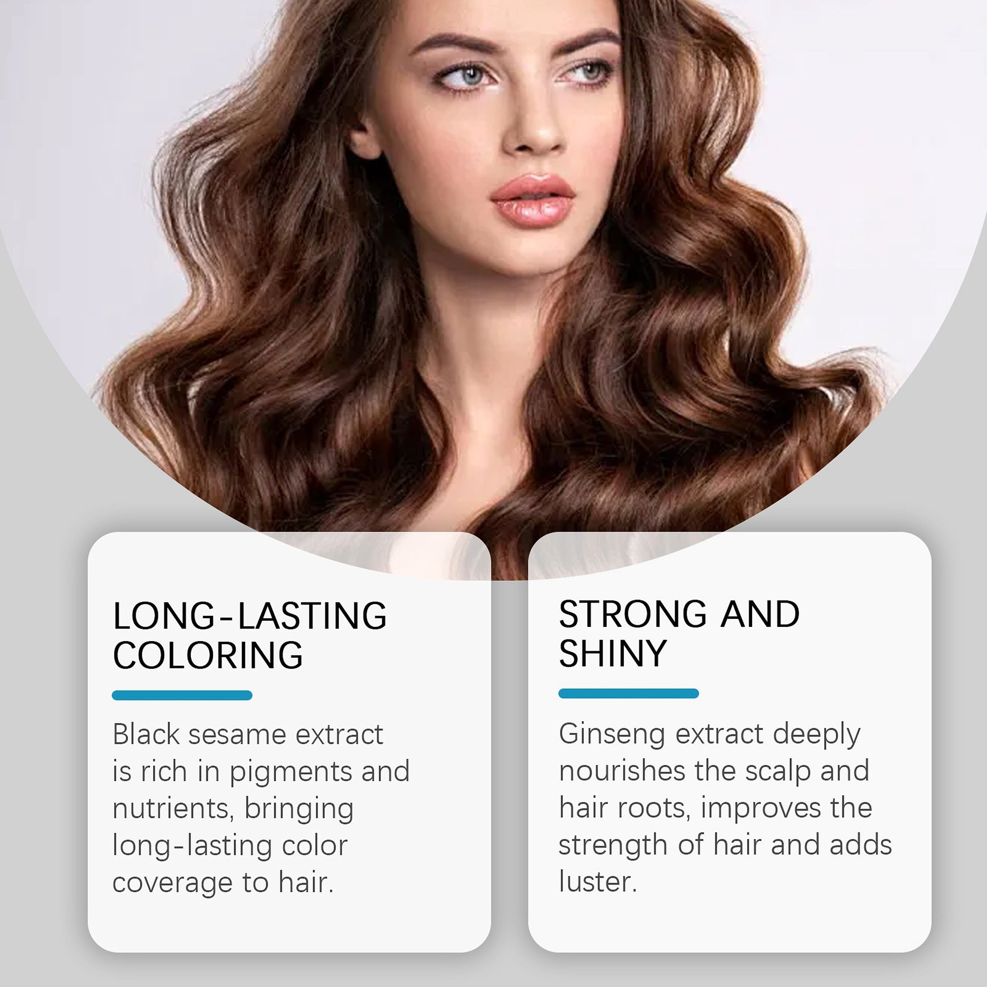 Herbal Color Care Shampoo | Nourishes & Shades | Soft & Lasting Color - enhanced image 4