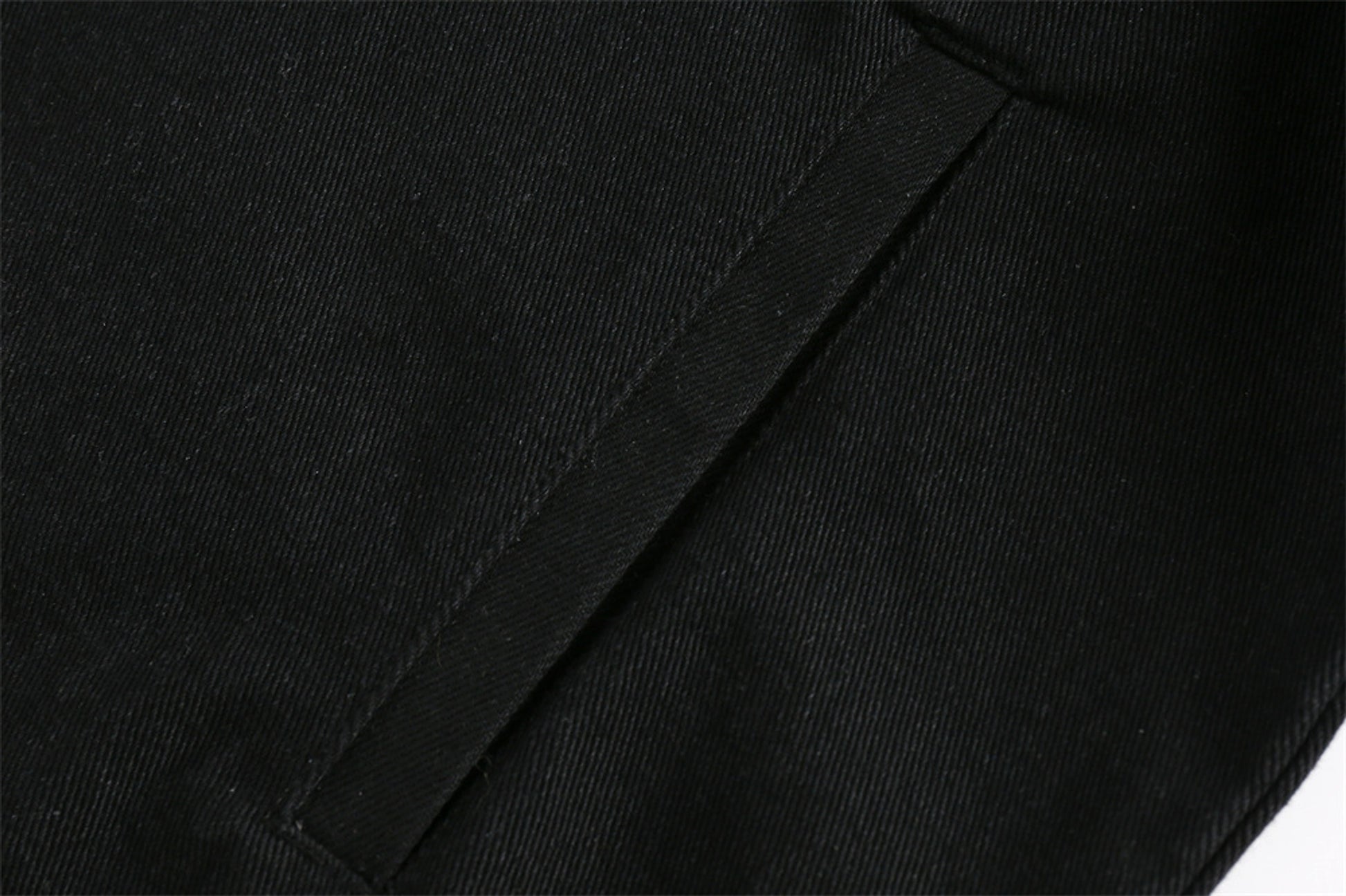 High Street Fashion Brand Hip Hop Rock Rivet Decorative Denim Jacket - enhanced image 4
