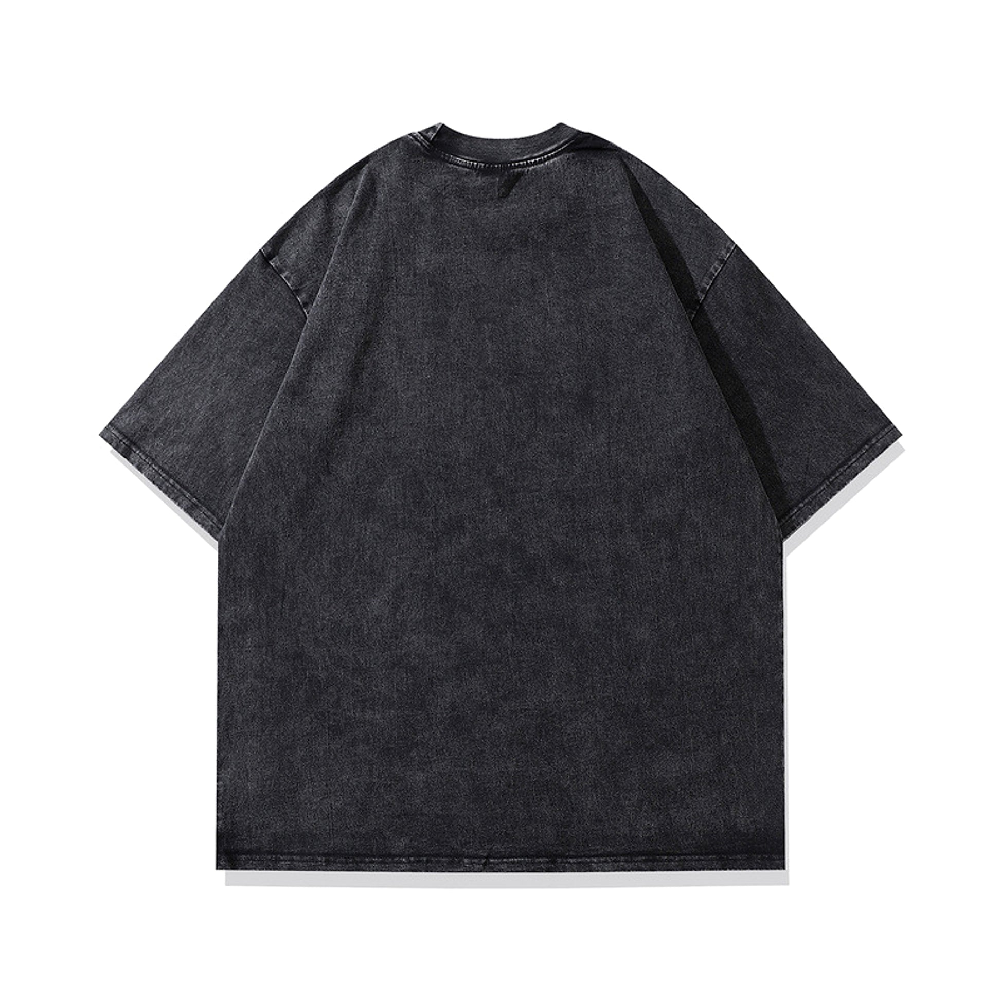 High Street Vintage Retro Loose Short Sleeve Tee Men T-Shirt - enhanced image 4