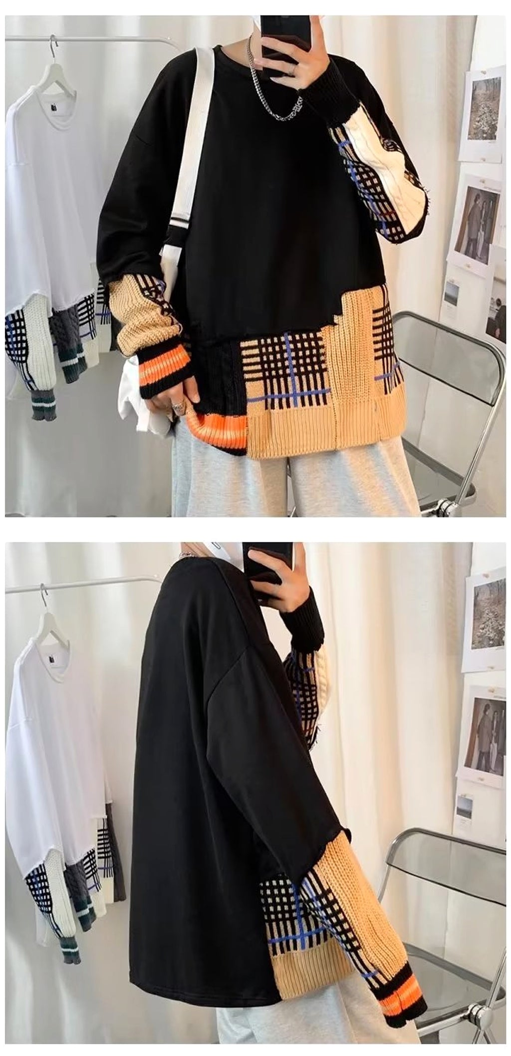 Ins National Fashion Brand Boys' Knitwear Sweater Youth Men - enhanced image 4