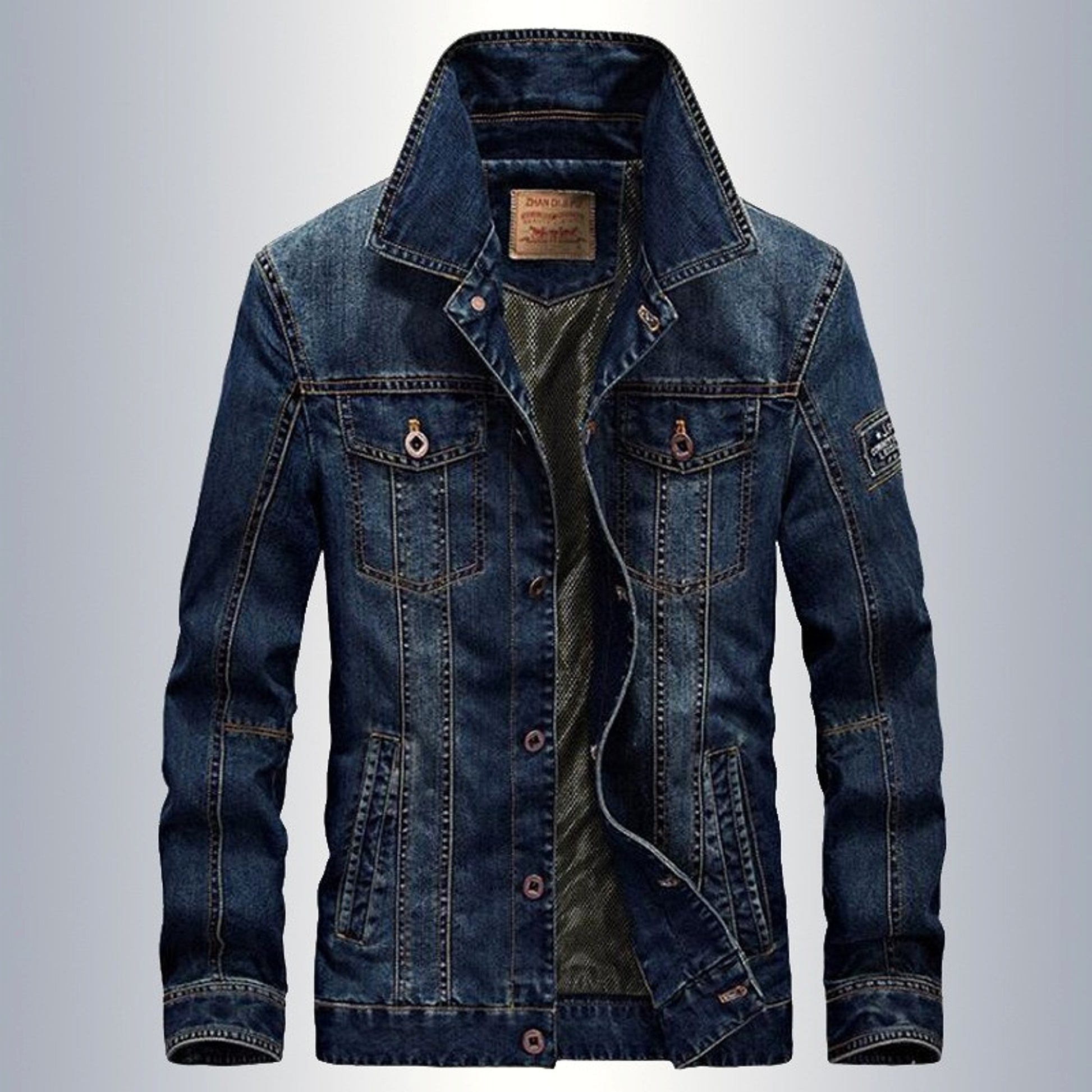 A.1 Jacket Men's Loose Plus Size - enhanced image 4