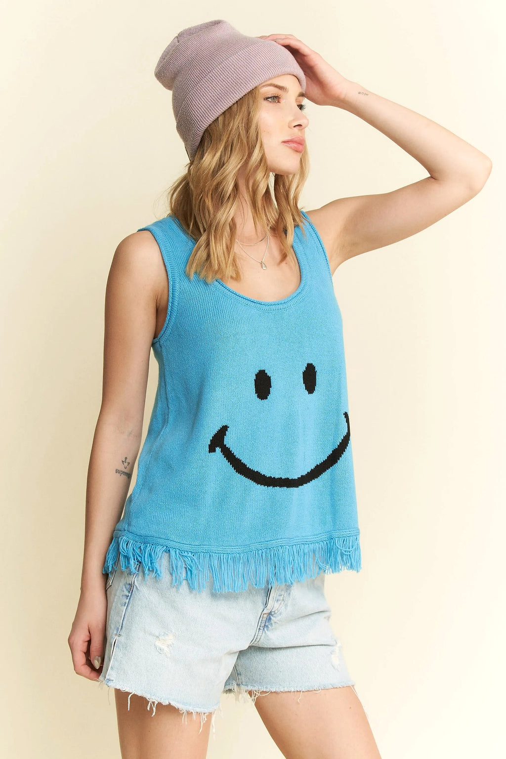 Jade By Jane Smiley Fringe Tank Top - enhanced image 4