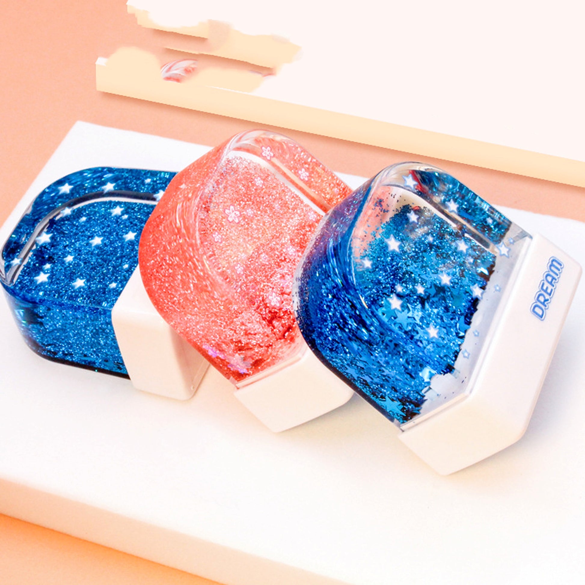 KidzGlide™ – Liquid Glitter Pencil Case | Quicksand School Stationery Pouch - enhanced image 4