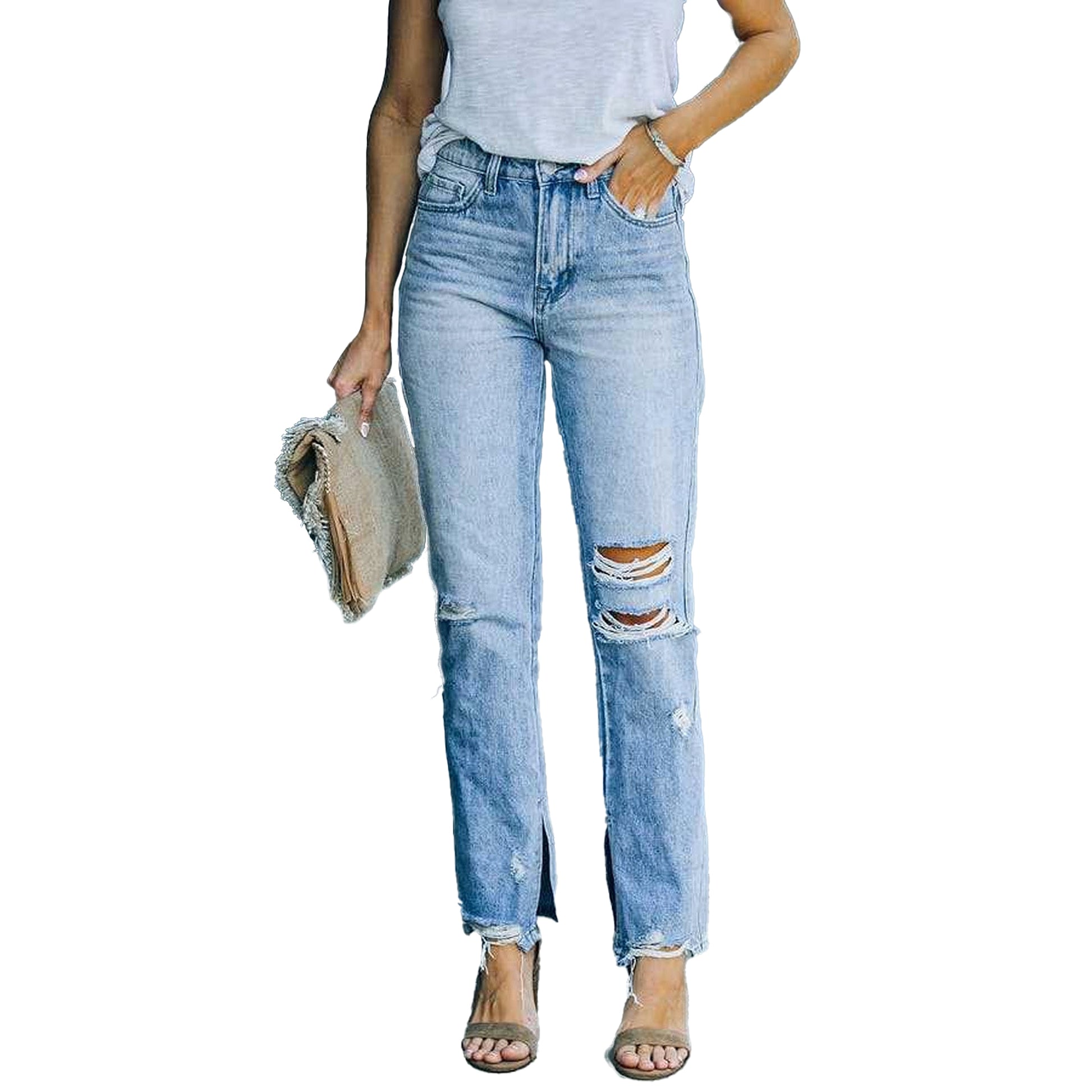 SkyFade™ - Fashion Street Washed Jeans - enhanced image 4
