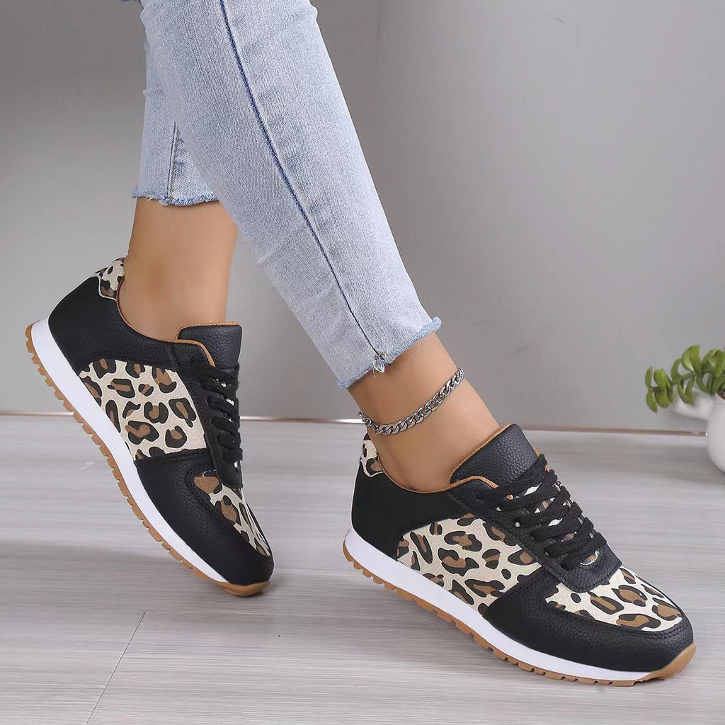 A.1 Leopard Print Sports Shoes For Women Sneakers - enhanced image 4