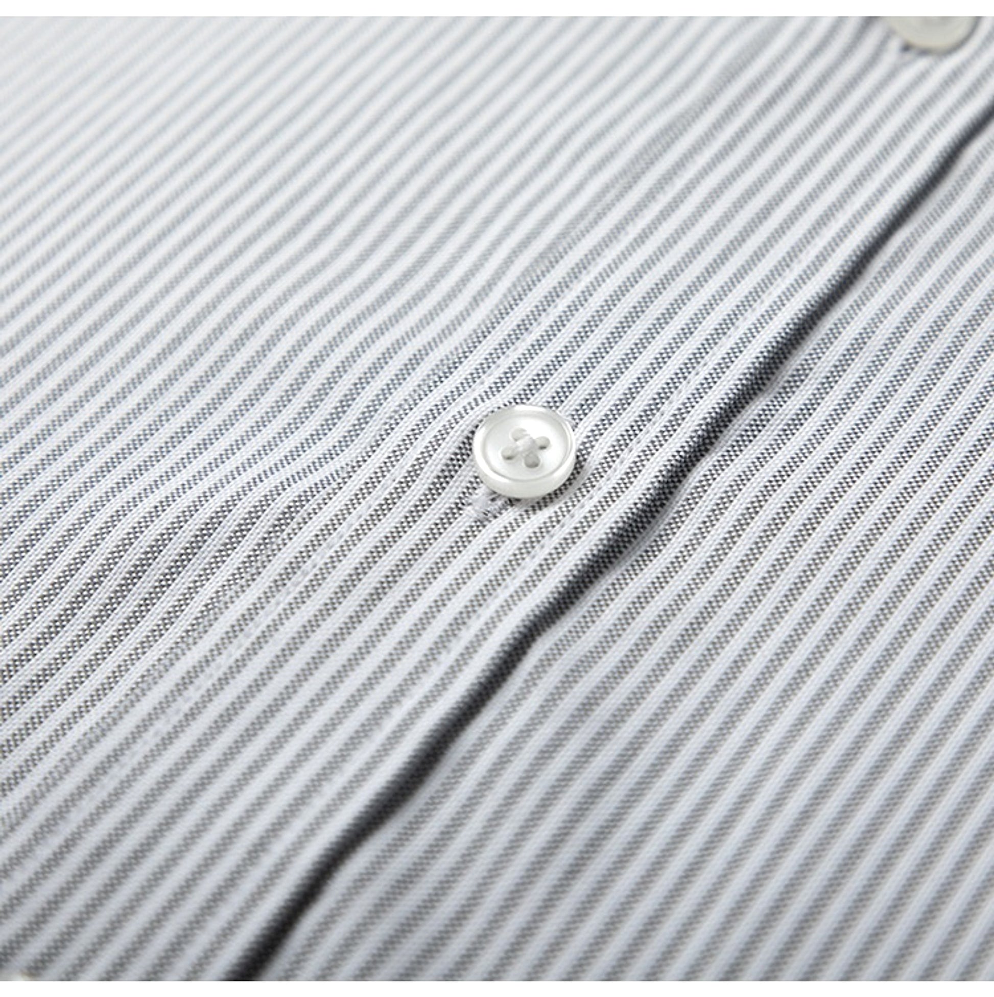 Long Sleeve Cotton Oxford Men's DressShirt - enhanced image 4