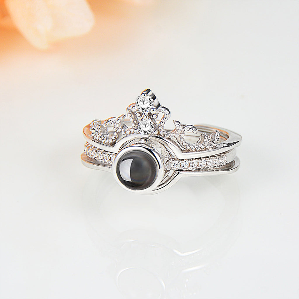 LuxeJewels™ – 925 Projection Ring with Personalized Photo - enhanced image 4