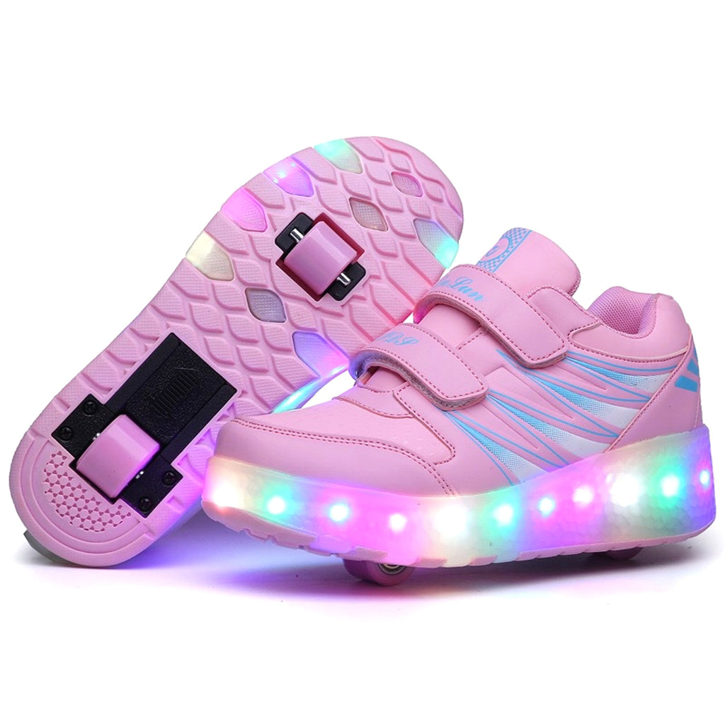 Women Ad Ult Double Roller Skates - enhanced image 4