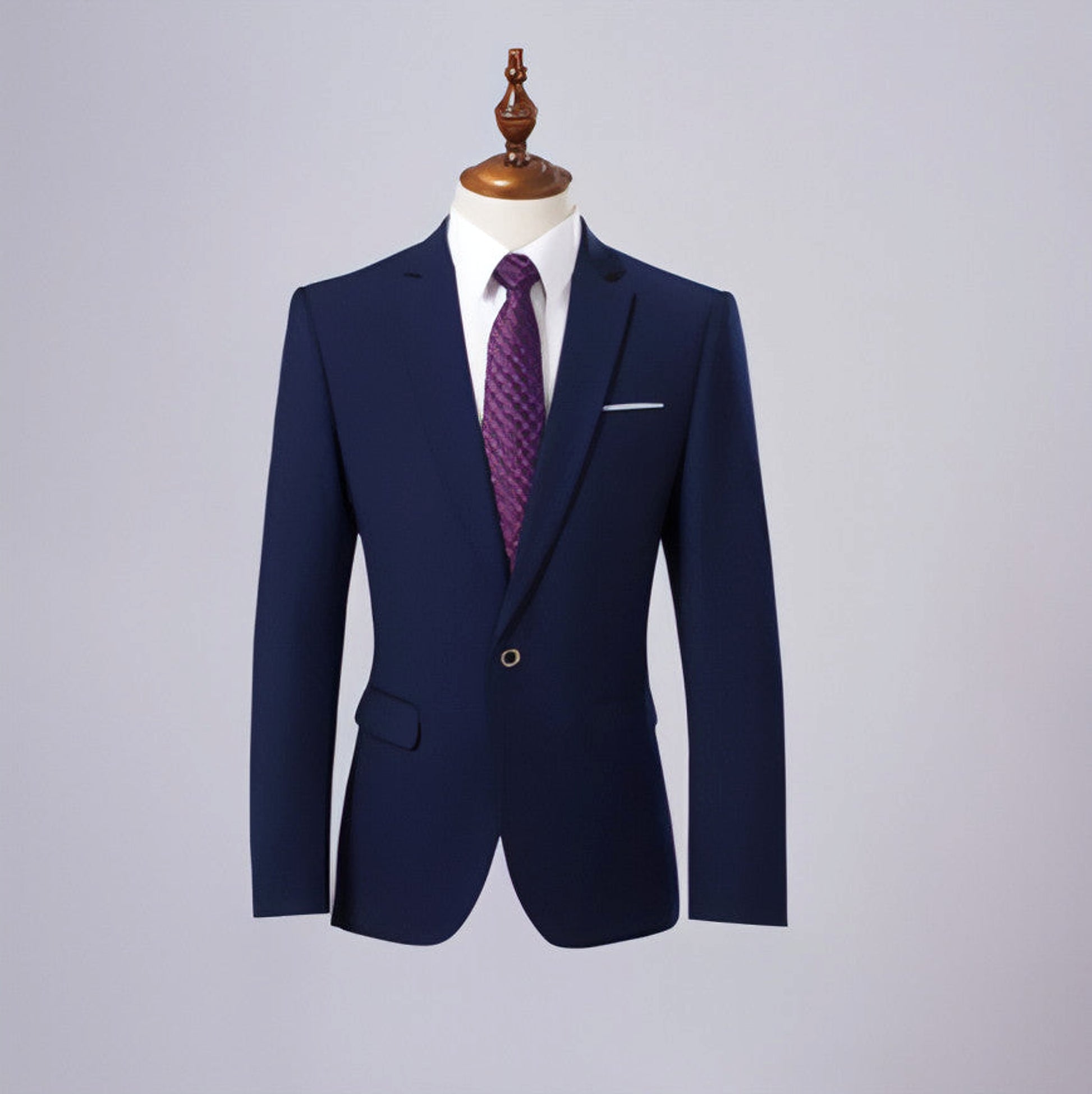 Valverro™ – Classic Men's Business Suit - enhanced image 4