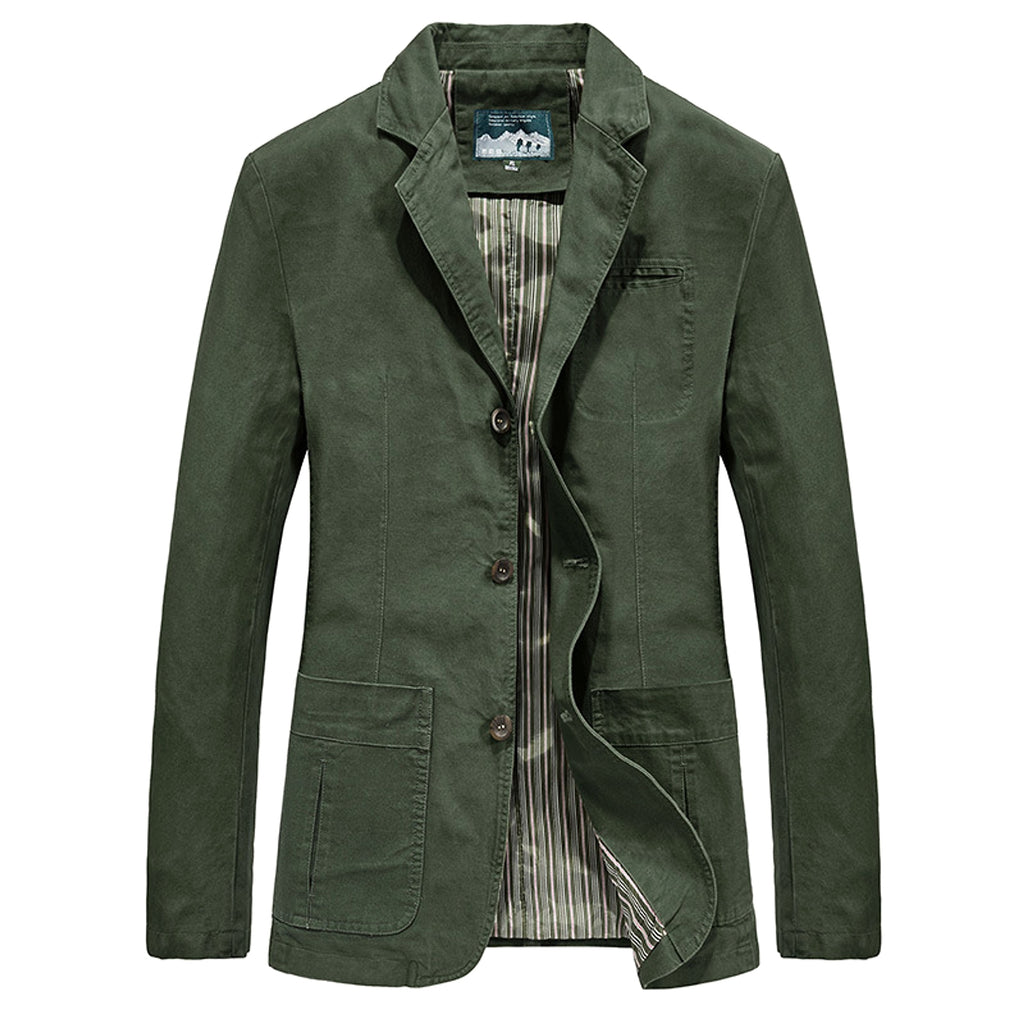 Men's Cotton Outdoor Business Jacket - enhanced image 4