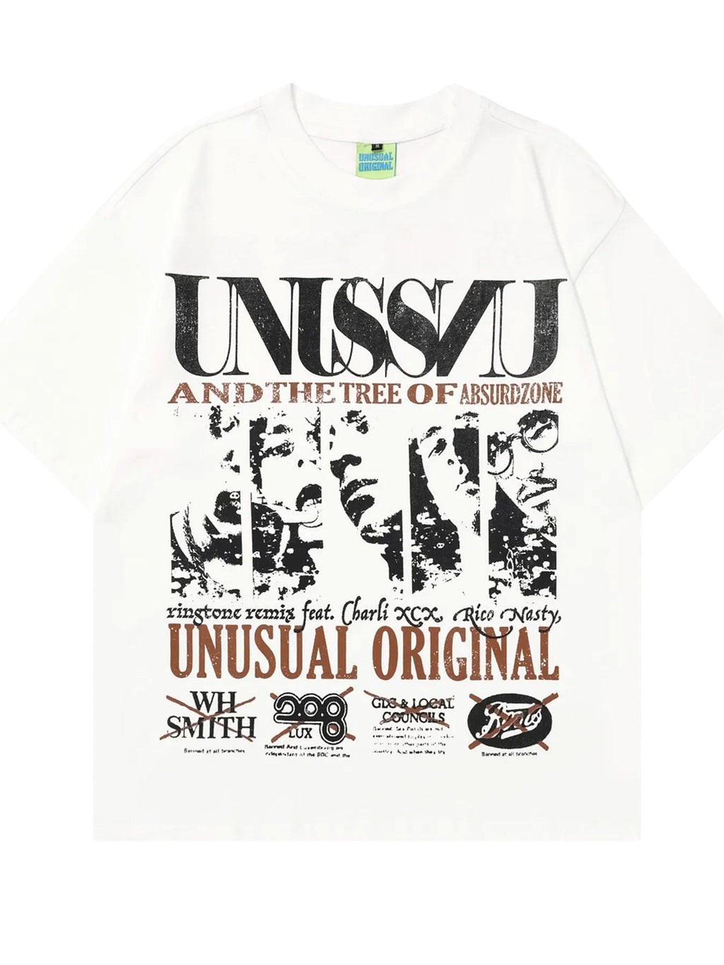 Men's Graphic Round Neck Oversized T-Shirt - enhanced image 4