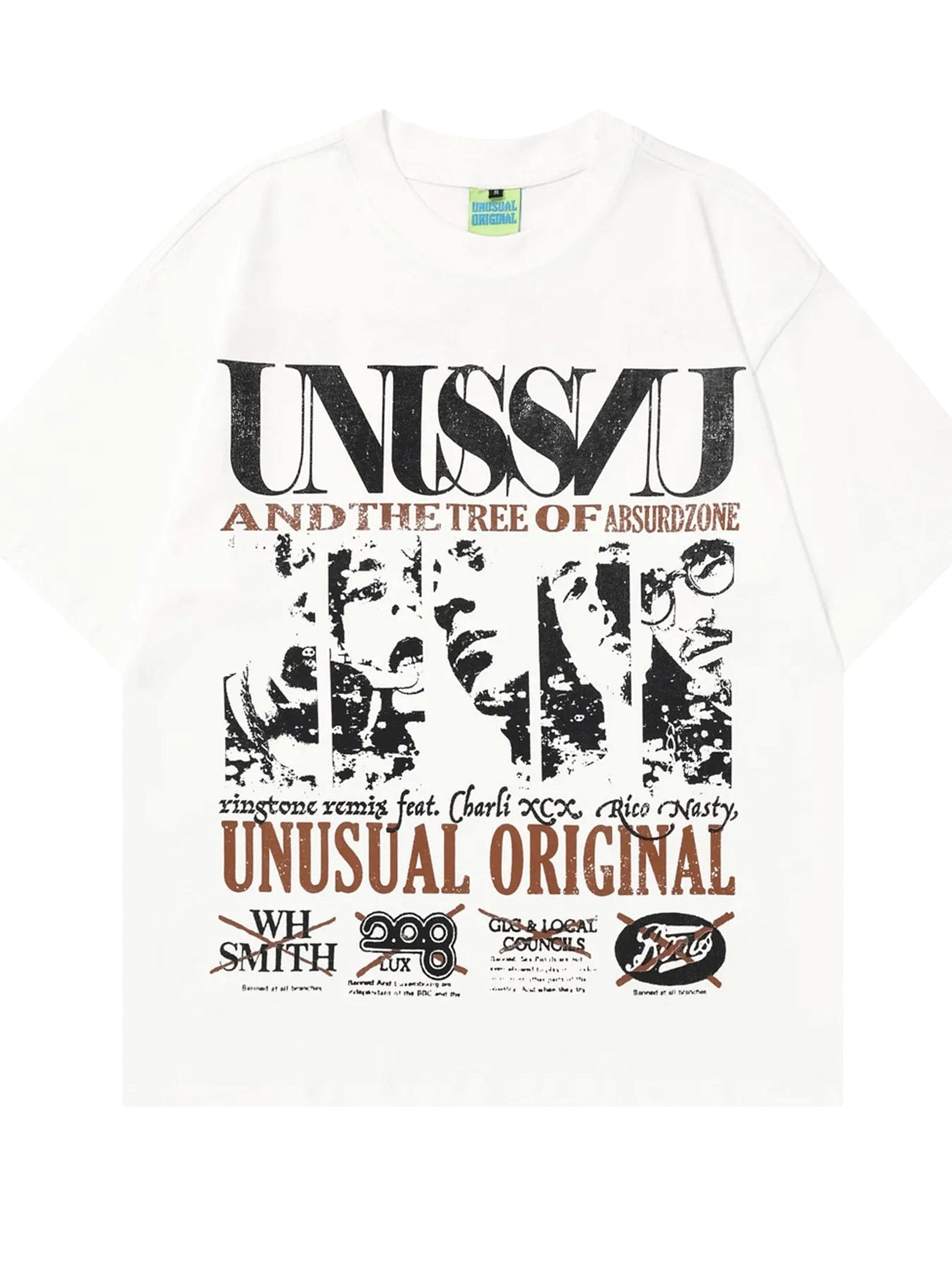 Men's Graphic Round Neck Oversized T-Shirt - enhanced image 4
