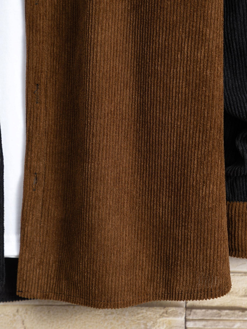 Men's Leisure Corduroy Long Sleeve Pocket DressShirt - enhanced image 4
